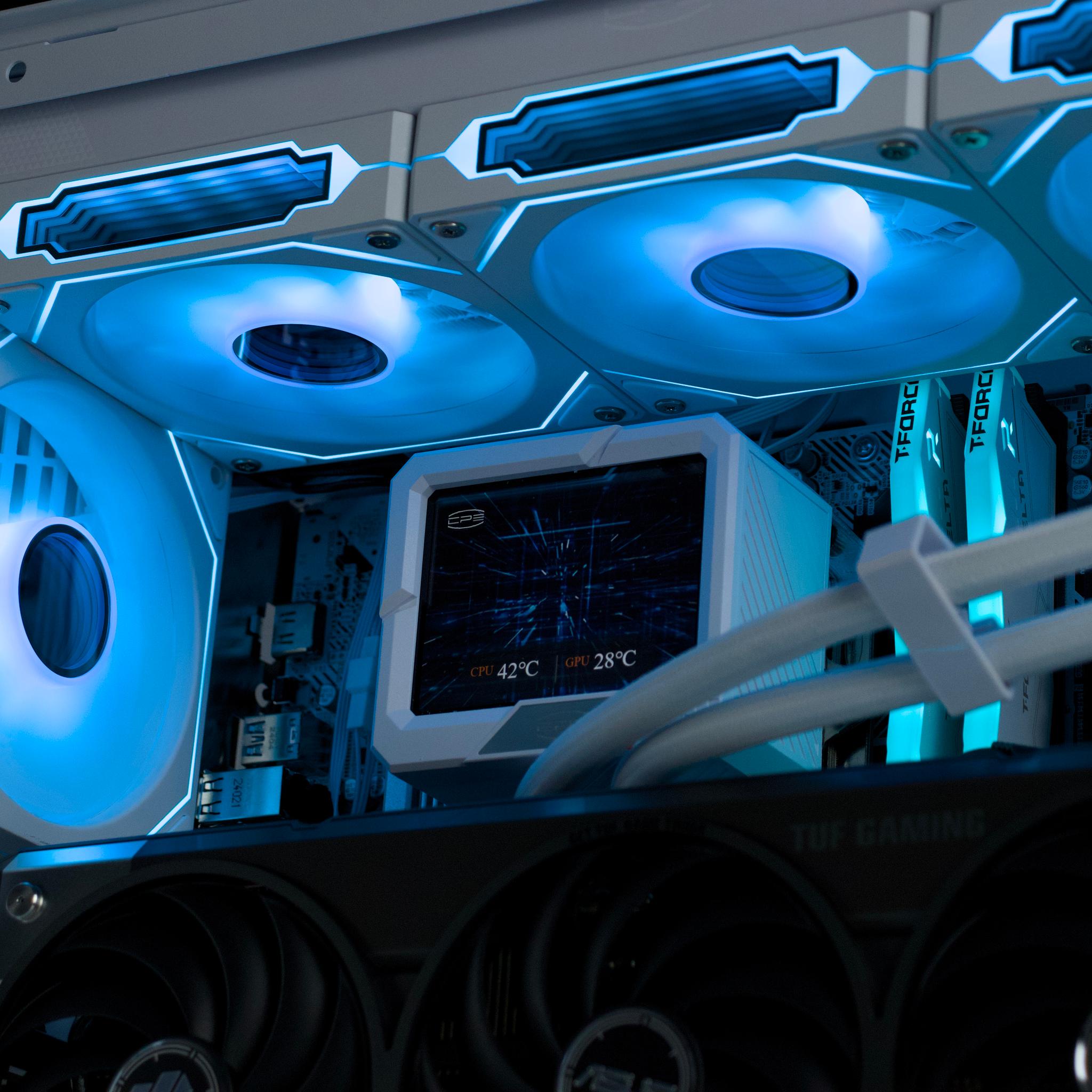 🏛️❄️Aegis | 1440P Gaming PC | RTX 5070, Ryzen 9 7900X, 32GB DDR5 RAM, 1TB NVMe SSD❄️🏛️
