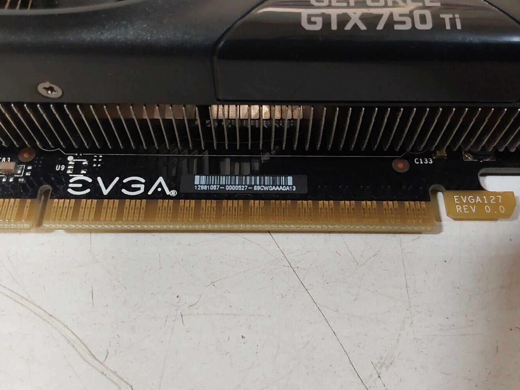 EVGA SC GeForce GTX 750TI GPU