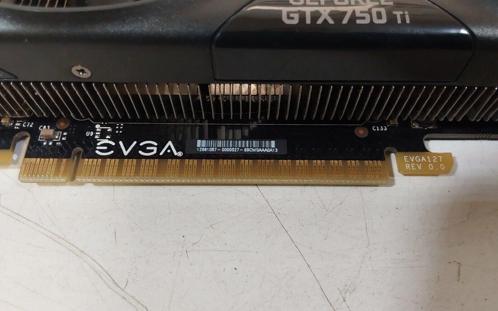 EVGA SC GeForce GTX 750TI GPU