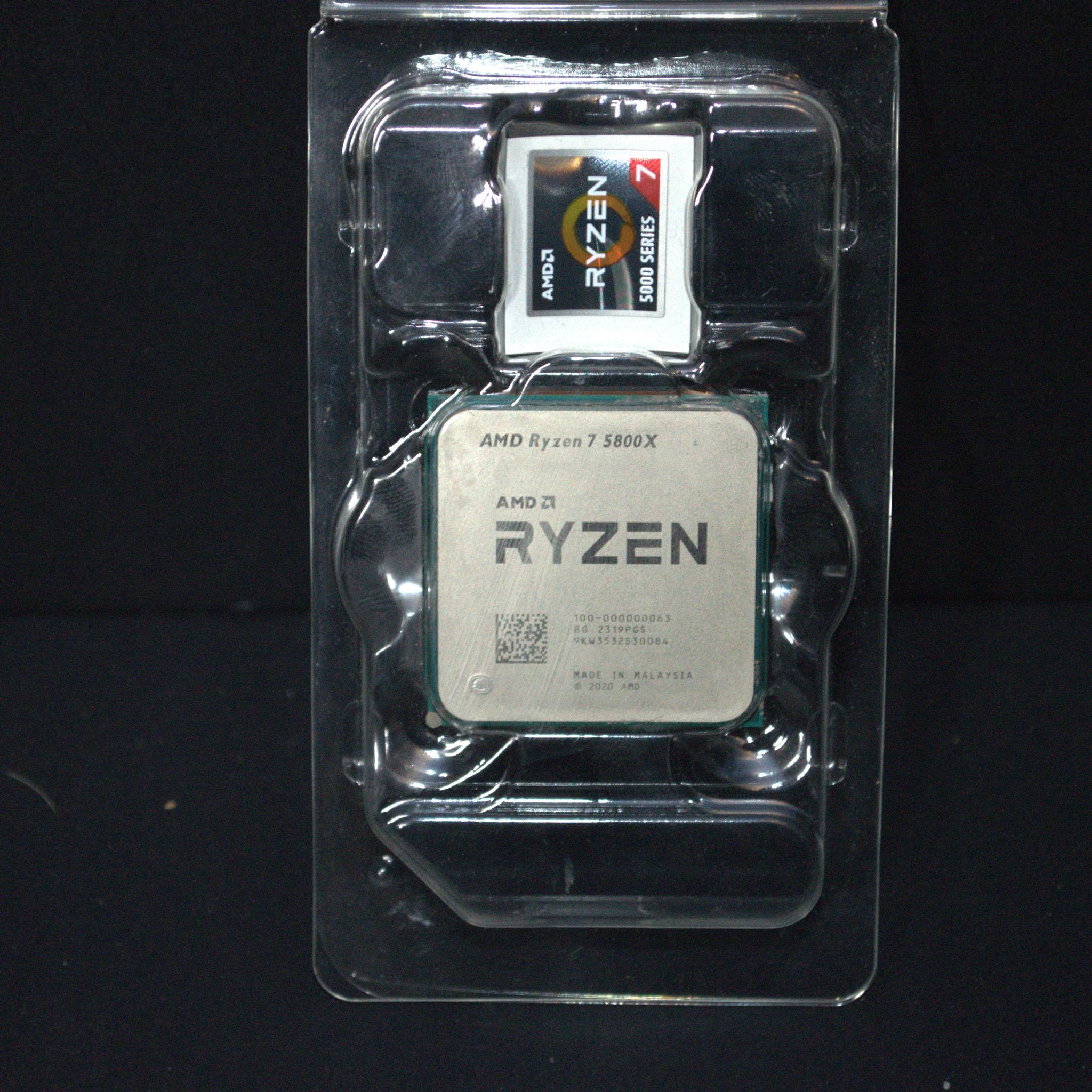 AMD Ryzen 7 5800X – 8 Core / 16 Thread AM4 CPU – Great for Gaming PCs