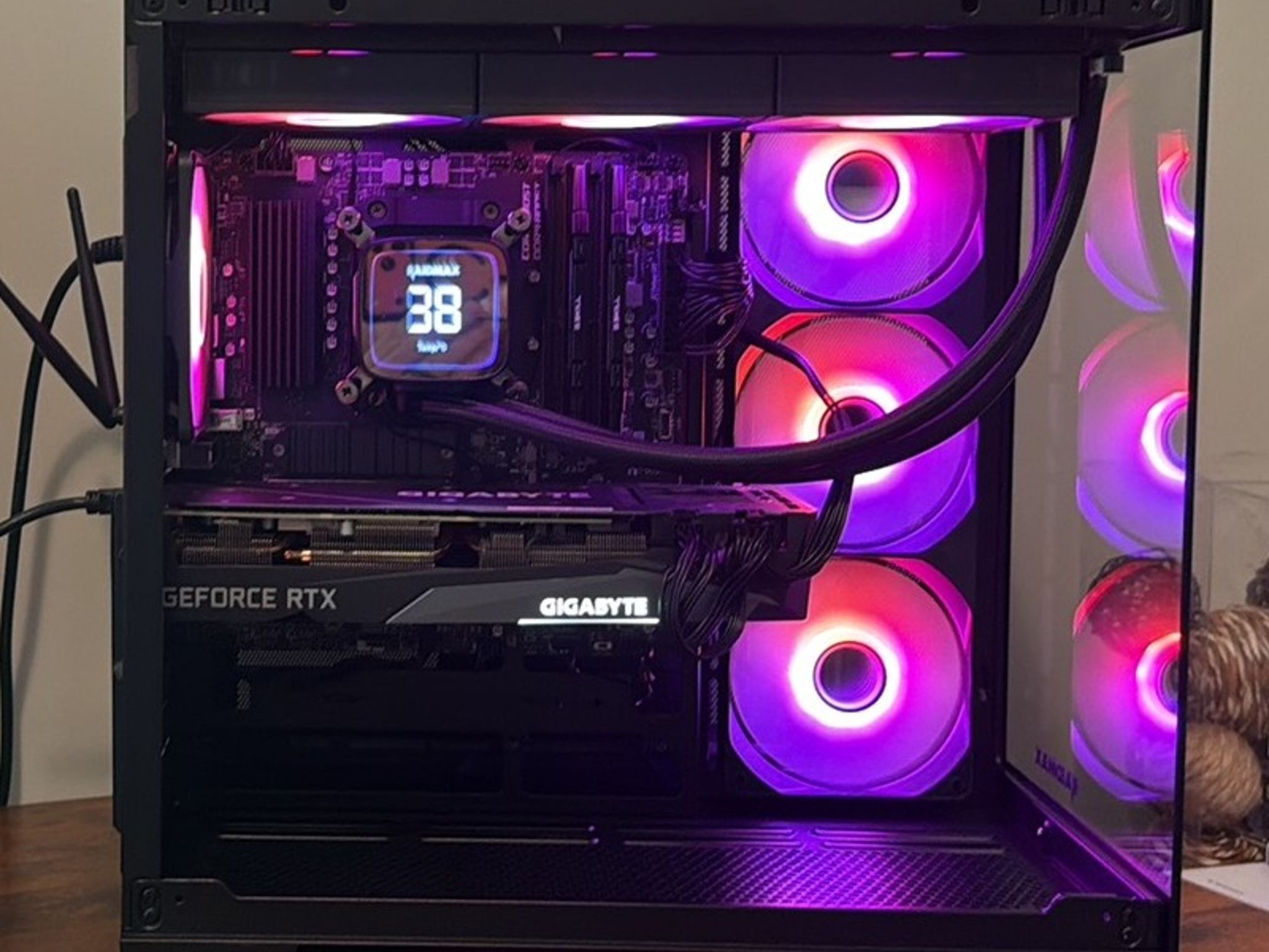 Custom Gaming PC GIGABYTE RTX 3060 Ti Ryzen 5 5500 32GB 1TB NVMe WiFi Win11 Pro