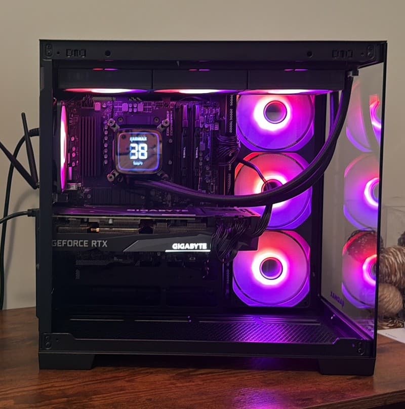 Custom Gaming PC GIGABYTE RTX 3060 Ti Ryzen 5 5500 32GB 1TB NVMe WiFi Win11 Pro