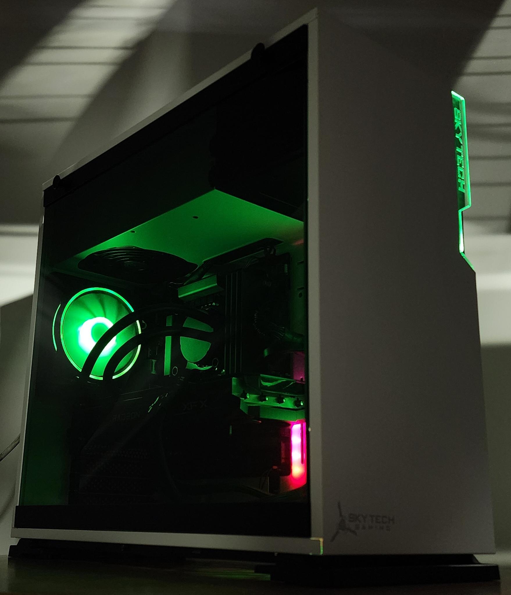 Gaming PC i5-11400F 16GB RAM 500GB SSD RX 6700 10GB Windows 11 Computer