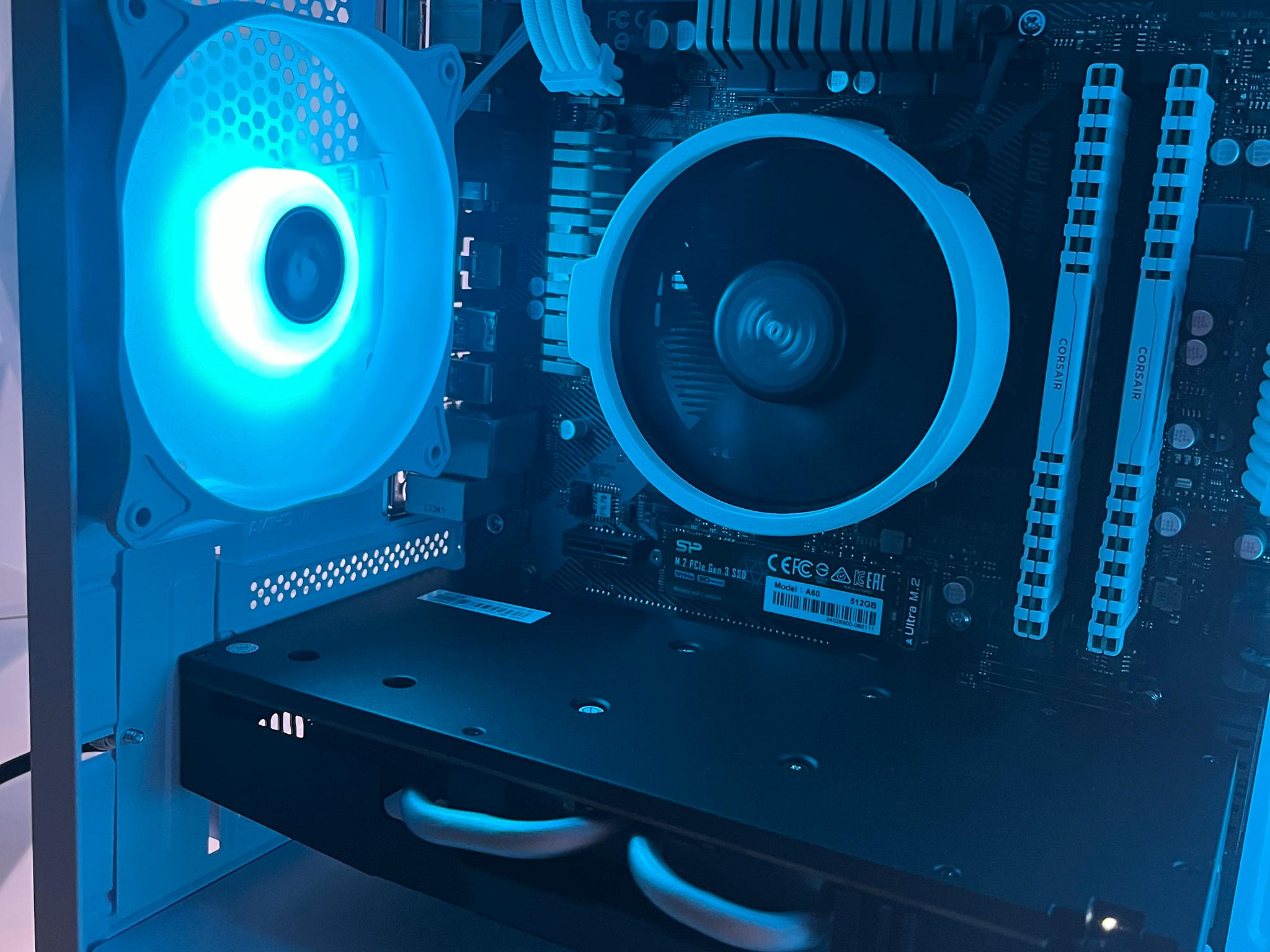 **FREE SHIPPING** CUSTOM GAMING PC | RYZEN 5 3600 | RX 580 8GB | RAM DDR4 16GB | 512 SSD