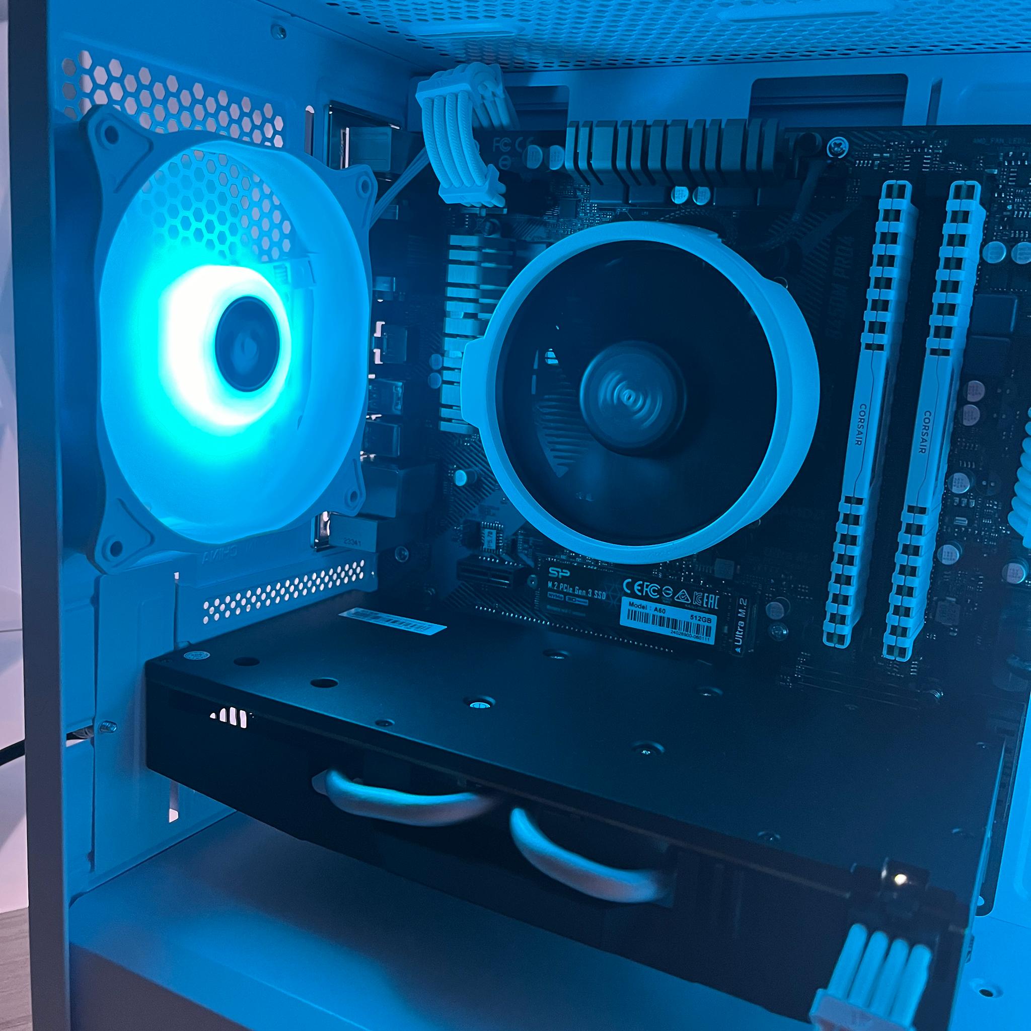 **FREE SHIPPING** CUSTOM GAMING PC | RYZEN 5 3600 | RX 580 8GB | RAM DDR4 16GB | 512 SSD