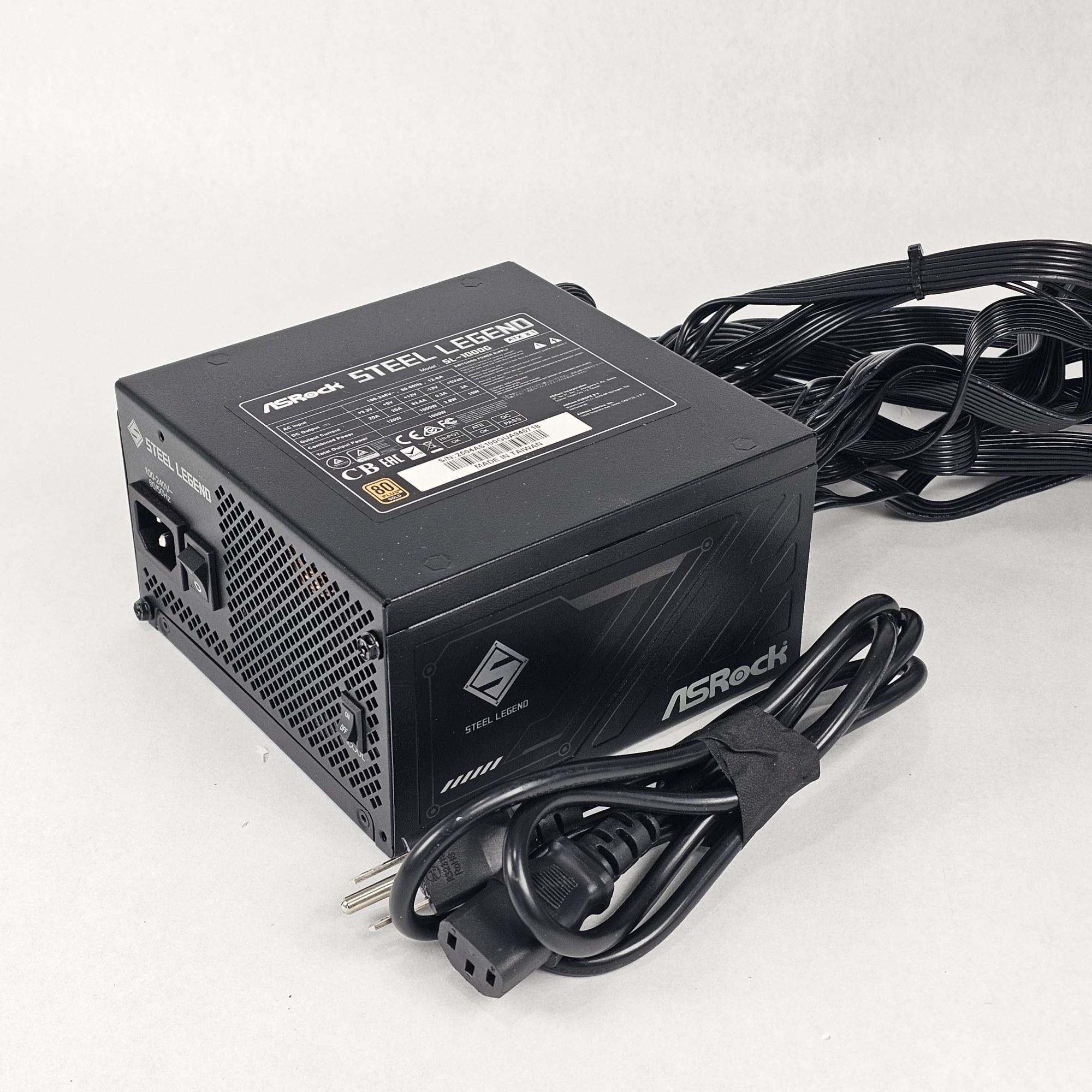 1000 Watt PSU ASRock Steel Legend SL-1000G Power Supply