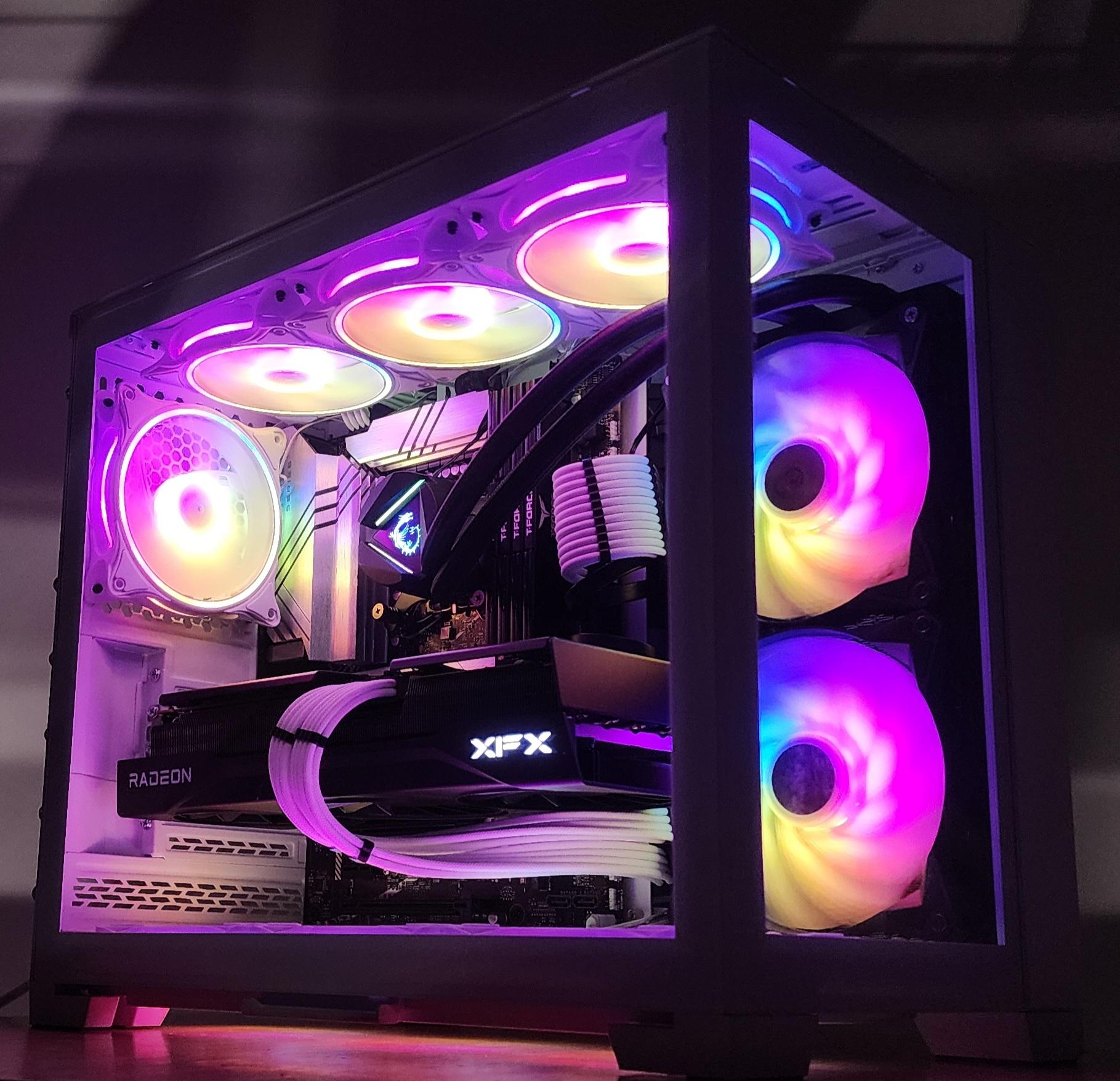 Gaming PC i5-14600KF 32GB RAM 1TB SSD RX 9070 XT 16GB Windows 11 Computer