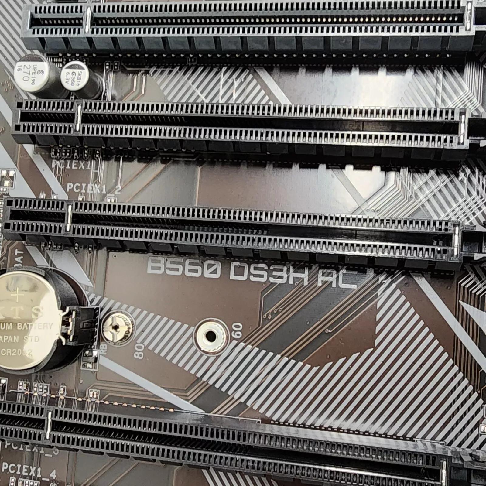 UPDATED BIOS GIGABYTE B560 DS3H AC-Y1 WIFI LGA 1200 Motherboard