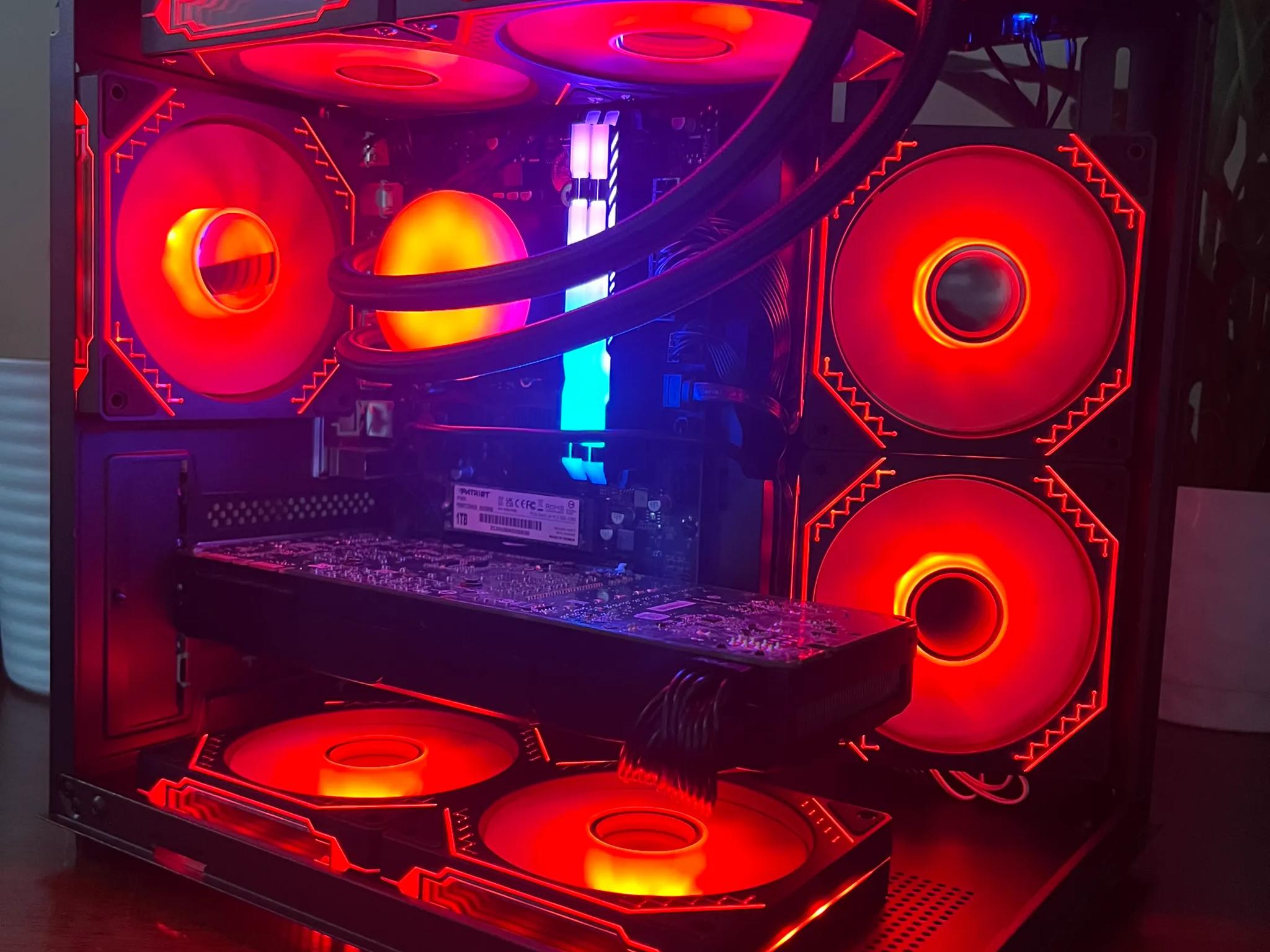 Water Cooled Gaming PC Intel I7, Nvidia GTX 1080 8gb, 2TB Storage, 32GB RAM, WINDOWS 11