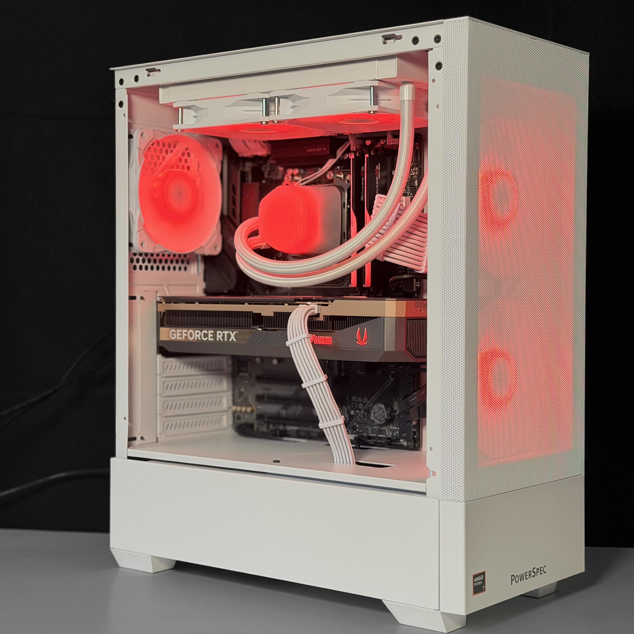 🤍🚀 WHITE FLAGSHIP MONSTER | Ryzen 9 9800X3D | RTX 5080 | 32GB DDR5 6000 | 2TB 990 EVO | 240mm AIO 🚀🤍