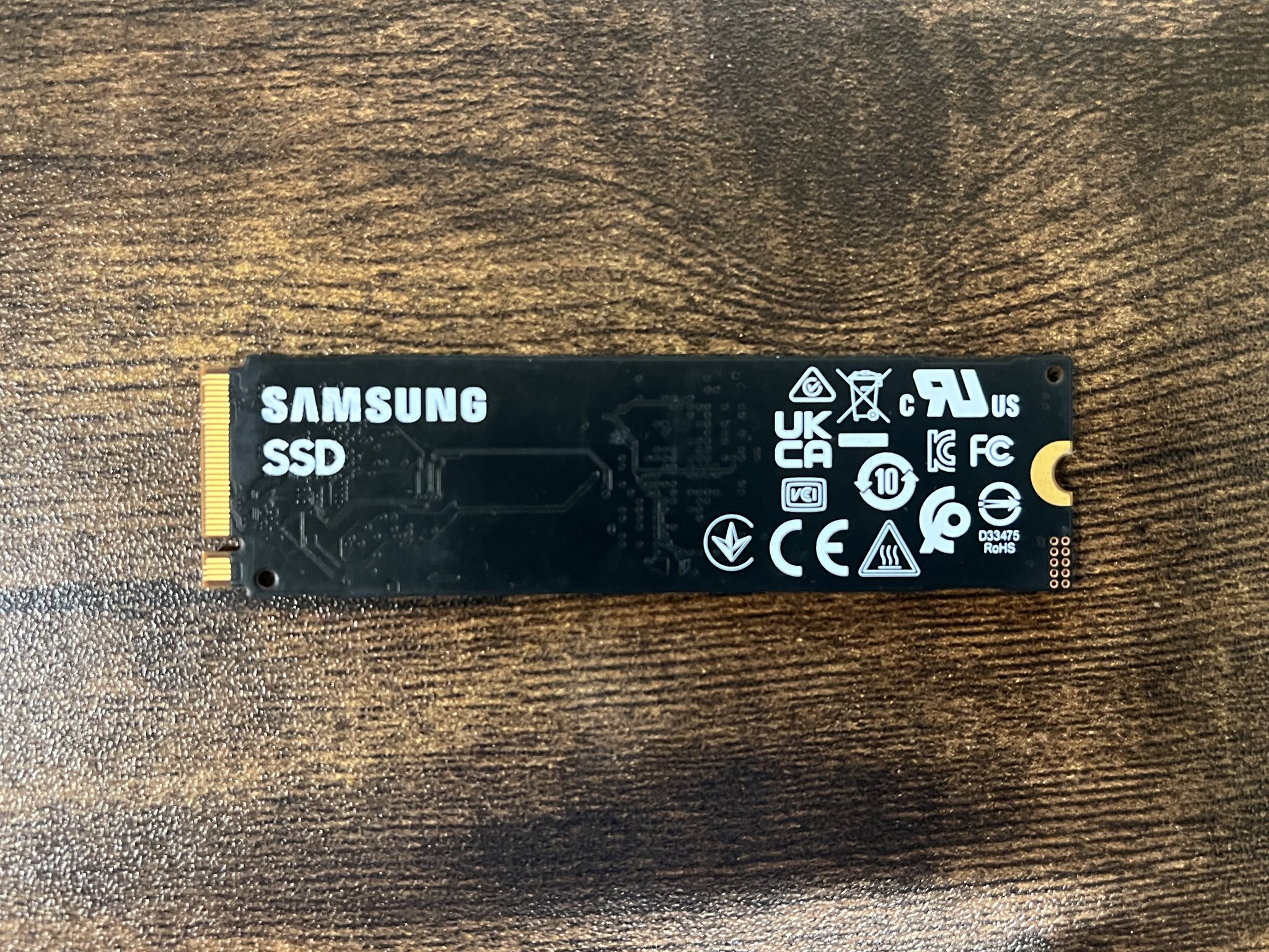 512GB PCIe Gen 4.0x4.0 M.2 NVMe SSD Samsung PM9B1 - 100% Health
