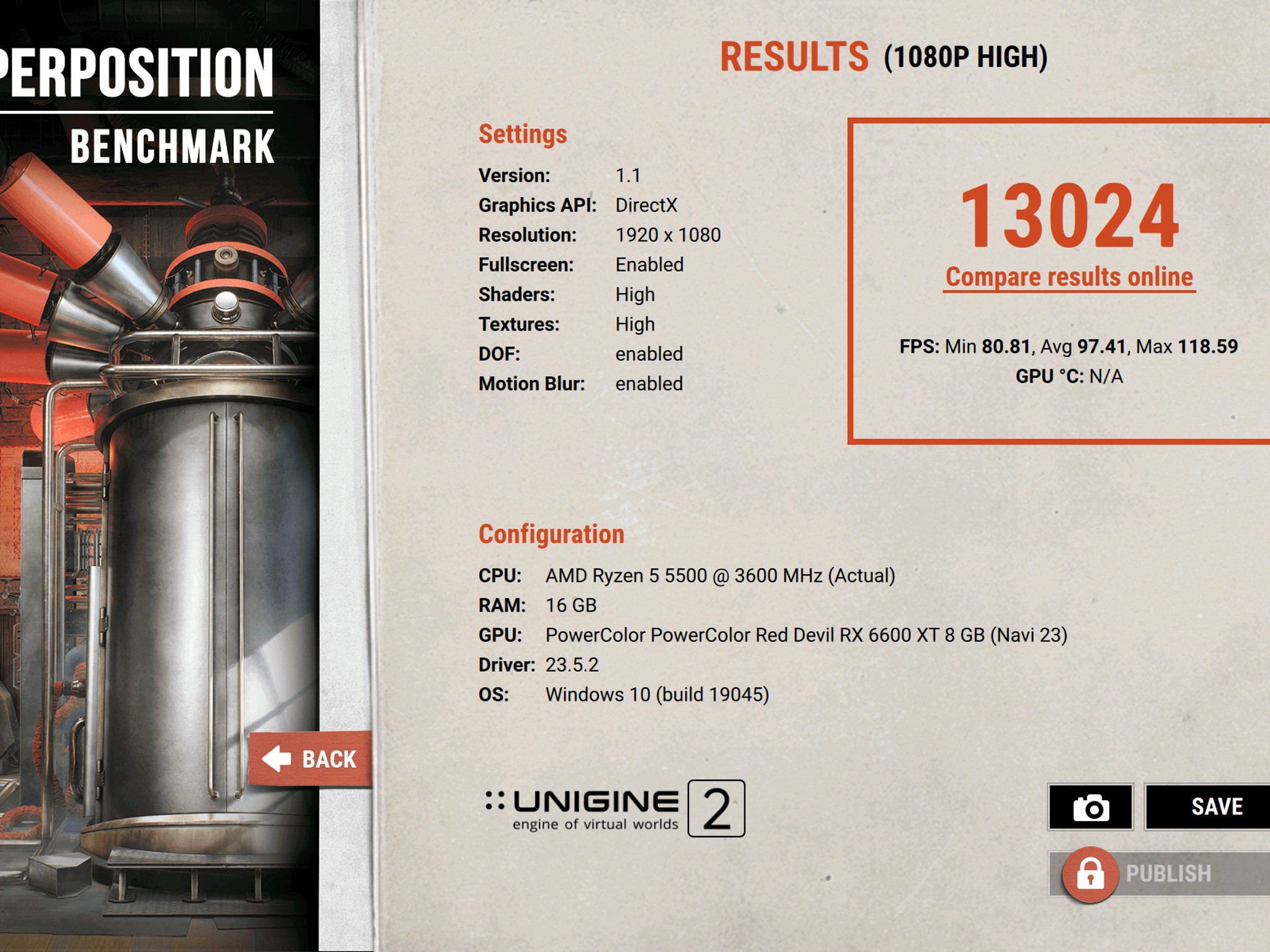 Ryzen 5 5500 / RX 6600XT Mid Range Gaming PC