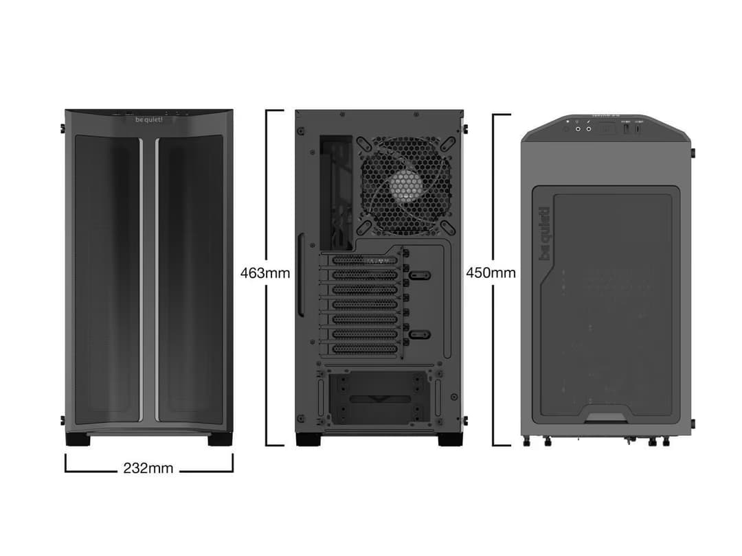 be quiet! Pure Base 500DX ATX Mid Tower Case (Black)