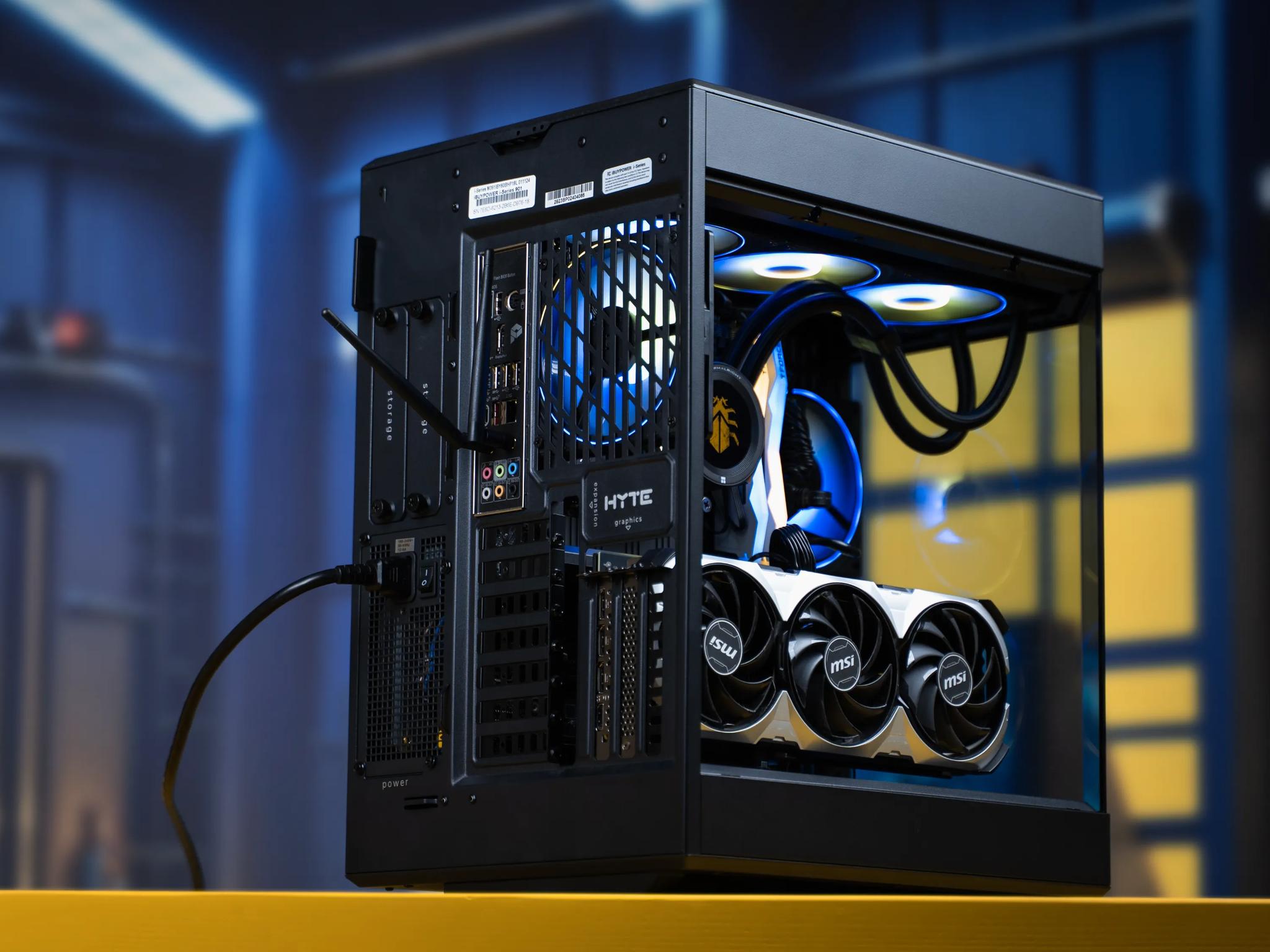 “Crowsius” RTX 4070 Ti Intel Core i9 13900KF 32GB Windows 11 2TB 4K Workstation Gaming PC