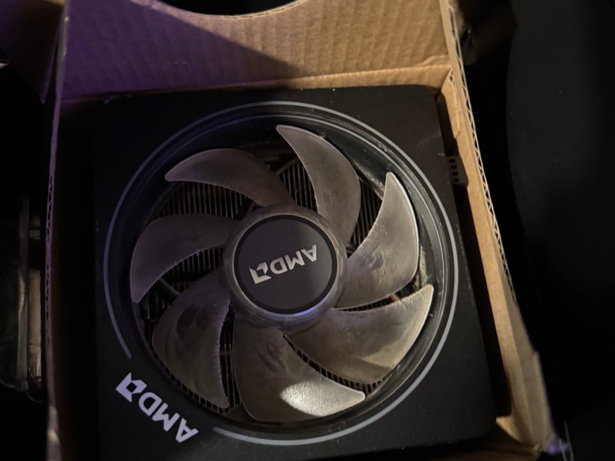 Used Ryzen 7 3700x with wraith prism cooler