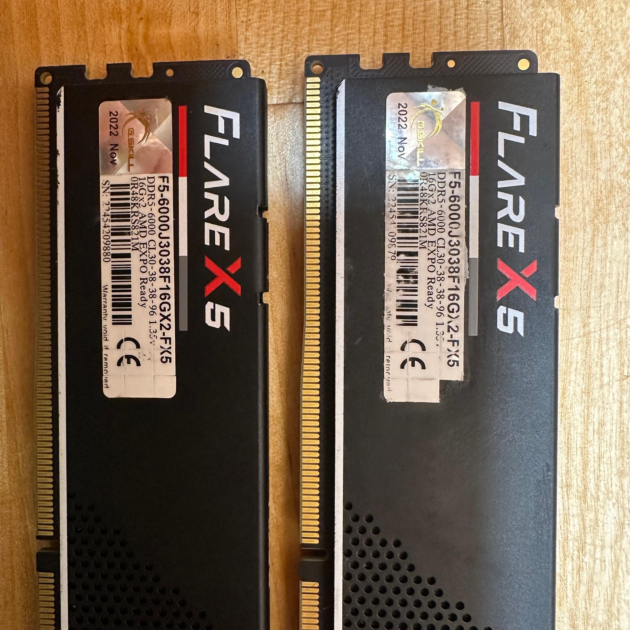 G.skill Flare X5 6000mhz CL30 32gb (2x16GB)
