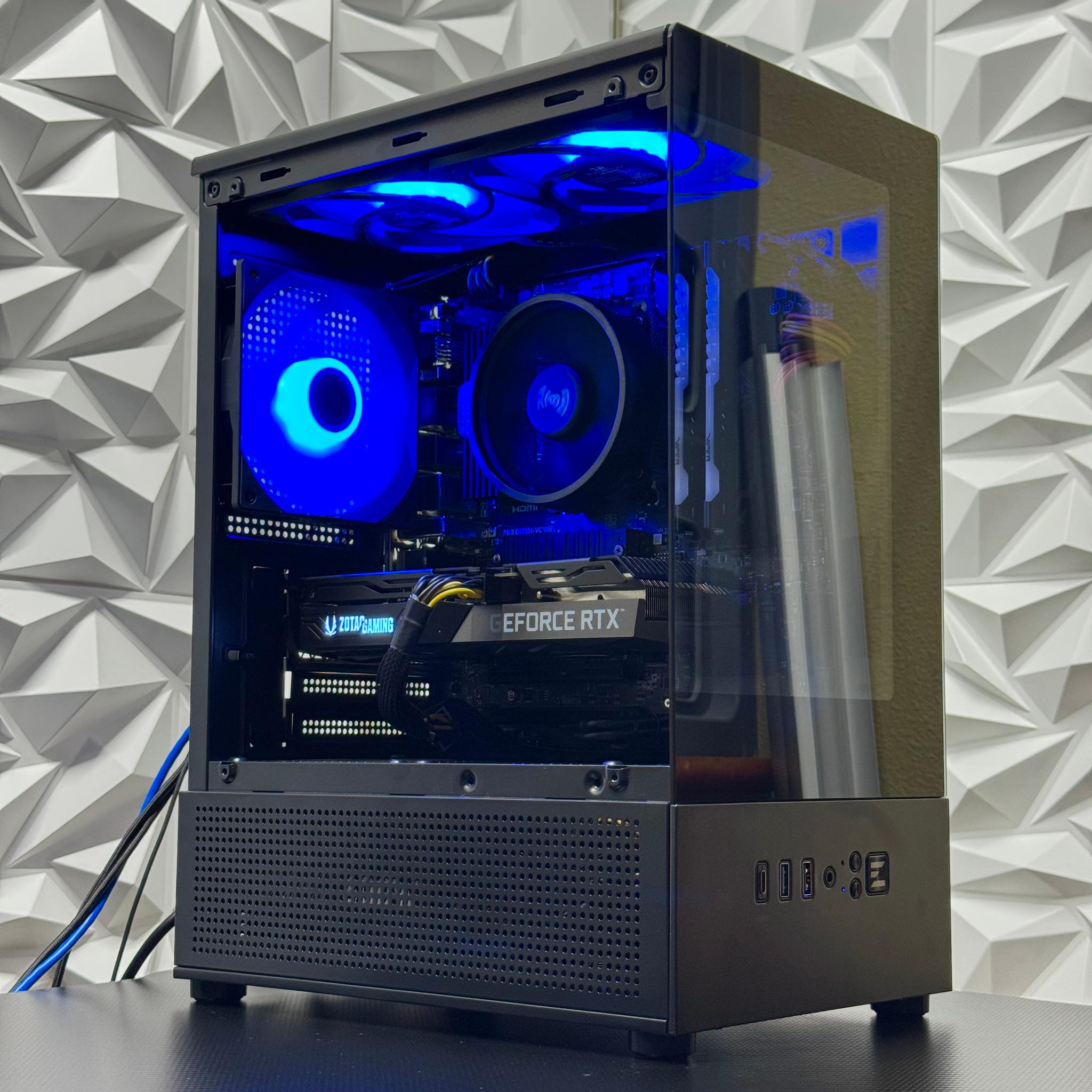 Rtx 3060 ti / Ryzen 5 5500 / 16GB DDR4 Ram / 500GB Nvme / 600w psu / windows 11 / RGB