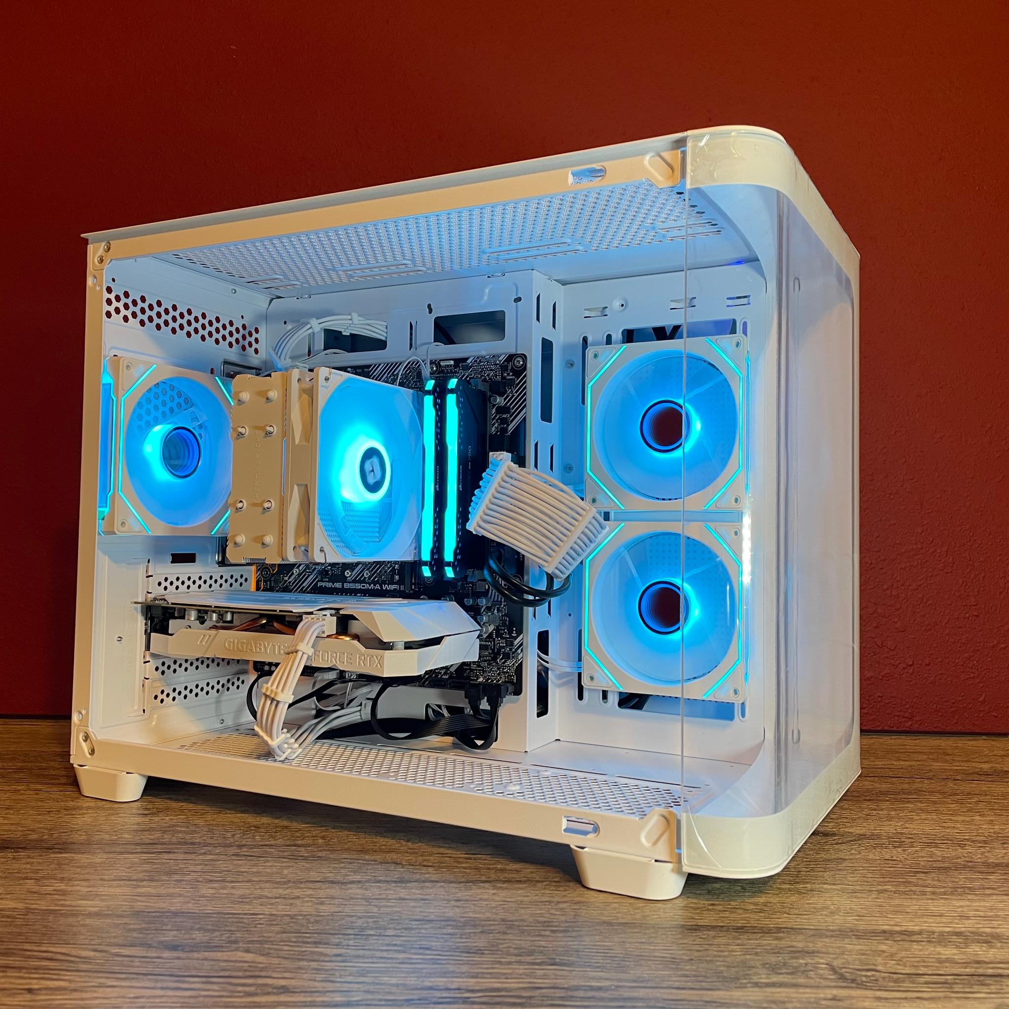 White RTX 2060 Gaming PC (Ryzen 5 3600 | 16GB RAM | 512GB SSD | Wifi + BT)