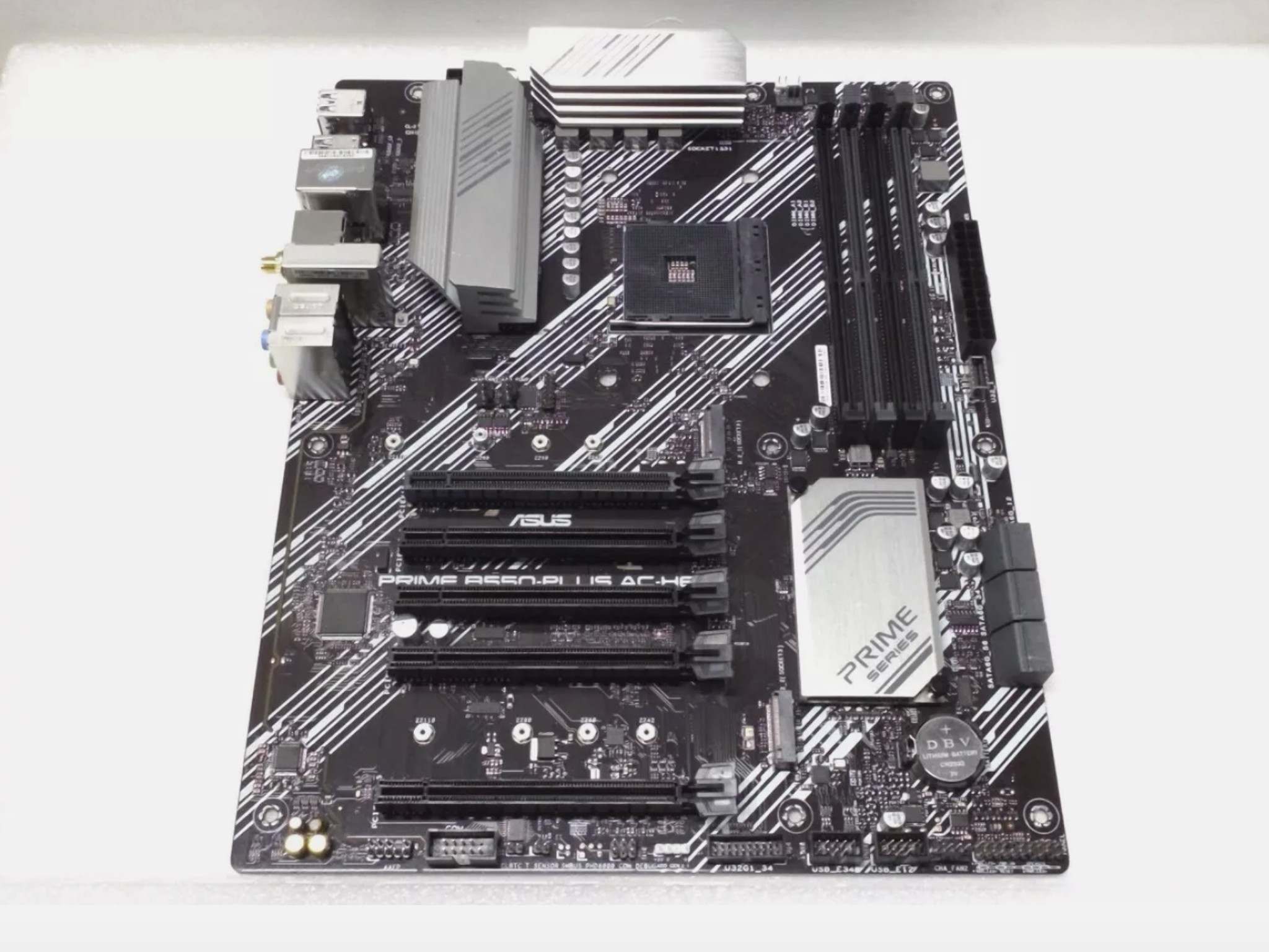 ASUS PRIME B550-PLUS AC-HES ATX Motherboard AMD Socket AM4 DDR4 HDMI WIFI