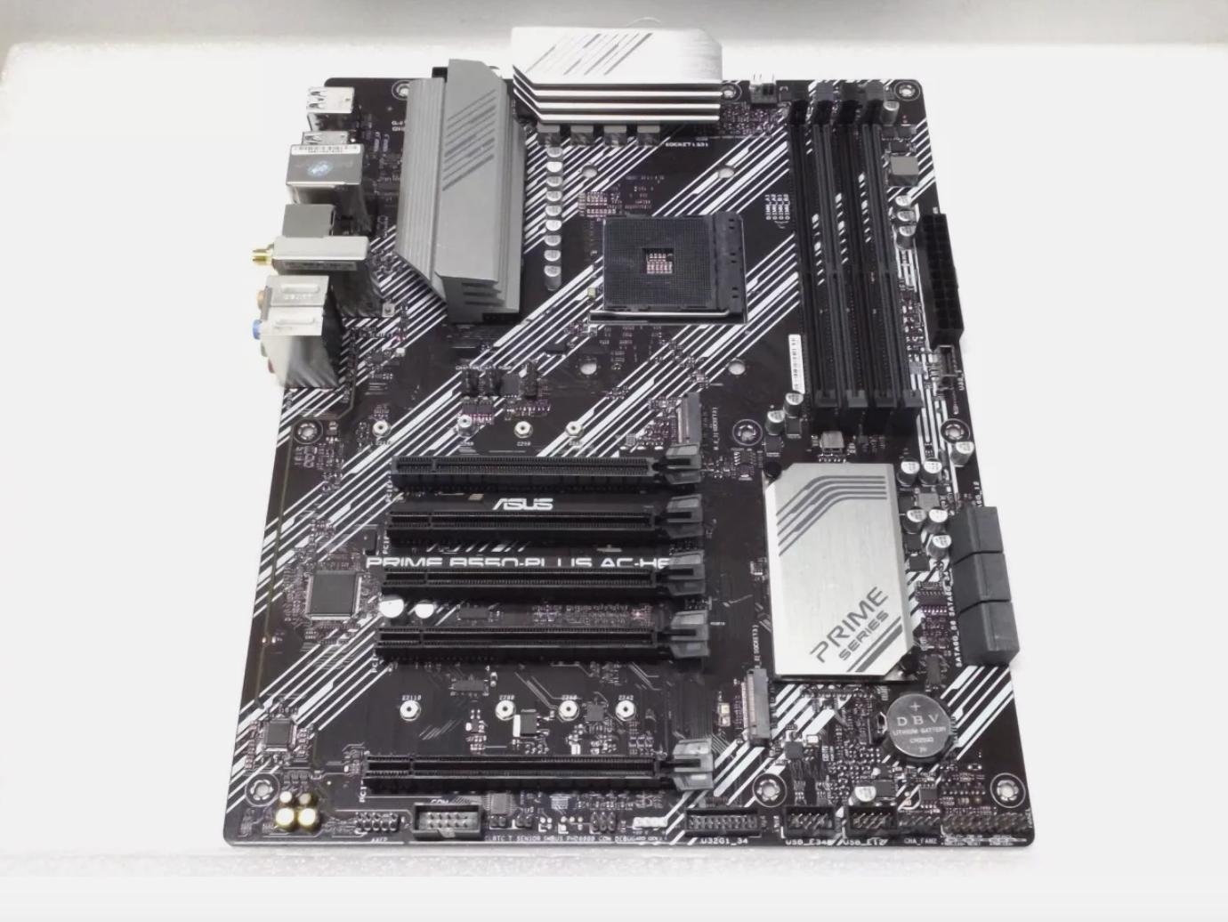 ASUS PRIME B550-PLUS AC-HES ATX Motherboard AMD Socket AM4 DDR4 HDMI WIFI
