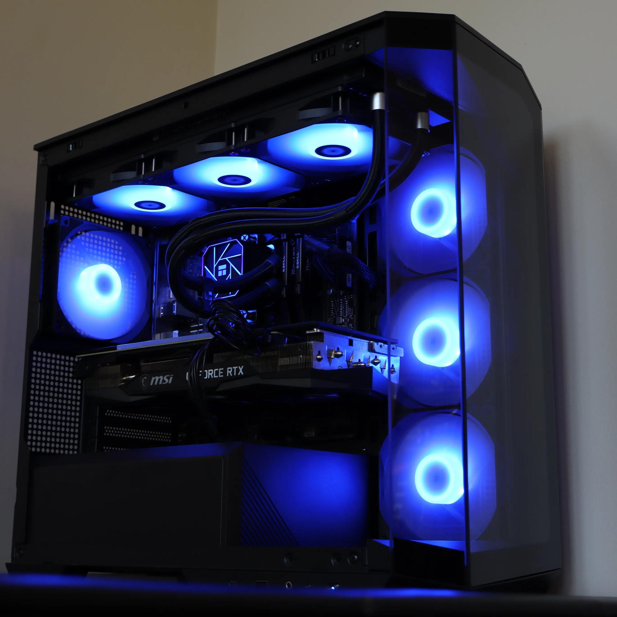 'Shadow' 1440p Gaming PC || RTX 3070, Ryzen 5 5600, 32 GB DDR4, 1 TB SSD, RGB