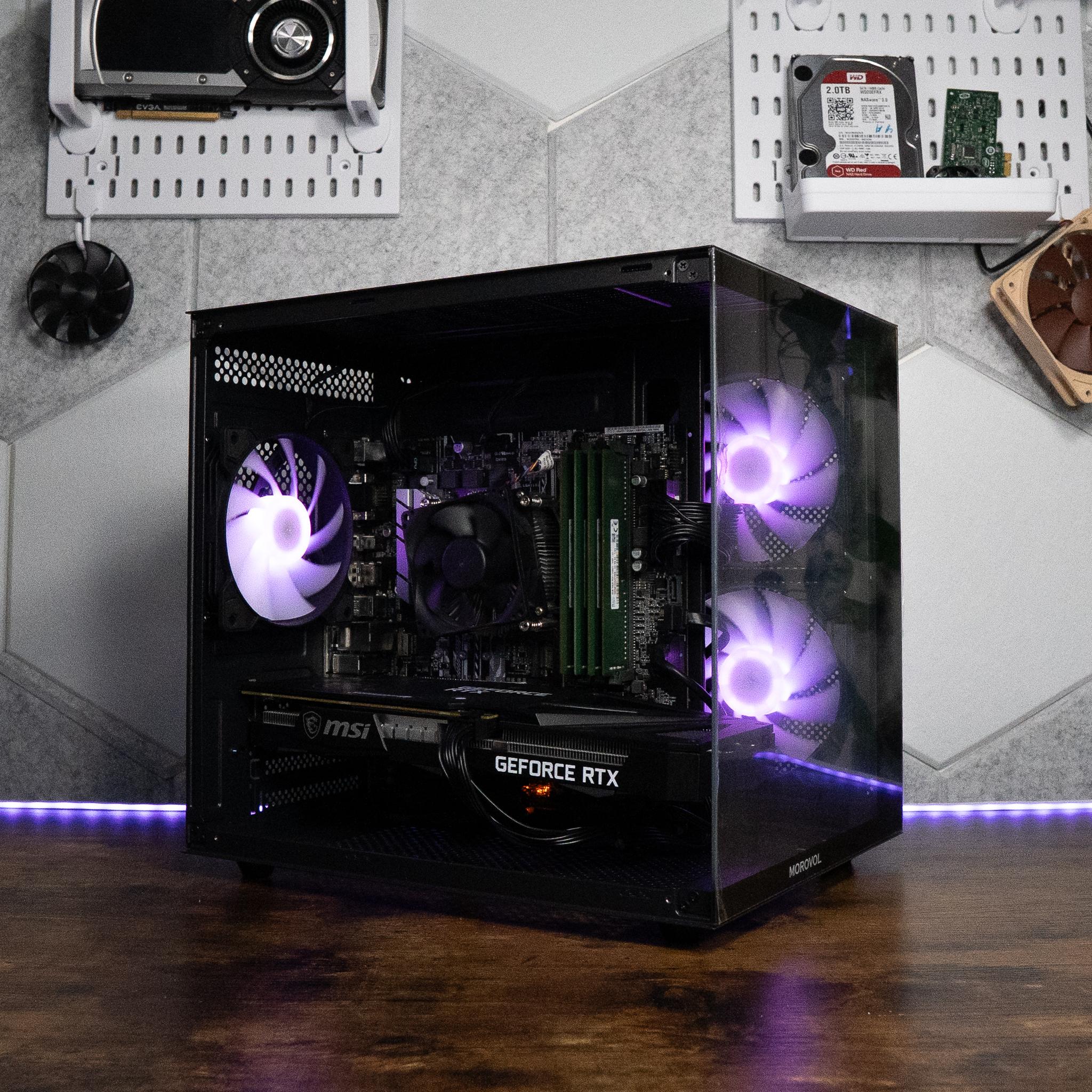 🌌🛰️ | MSI GAMING GeForce RTX 3060 12GB | INTEL i7 7700 | 32GB DDR4 RAM | 2TB SSD | Y2K Hero SILVER