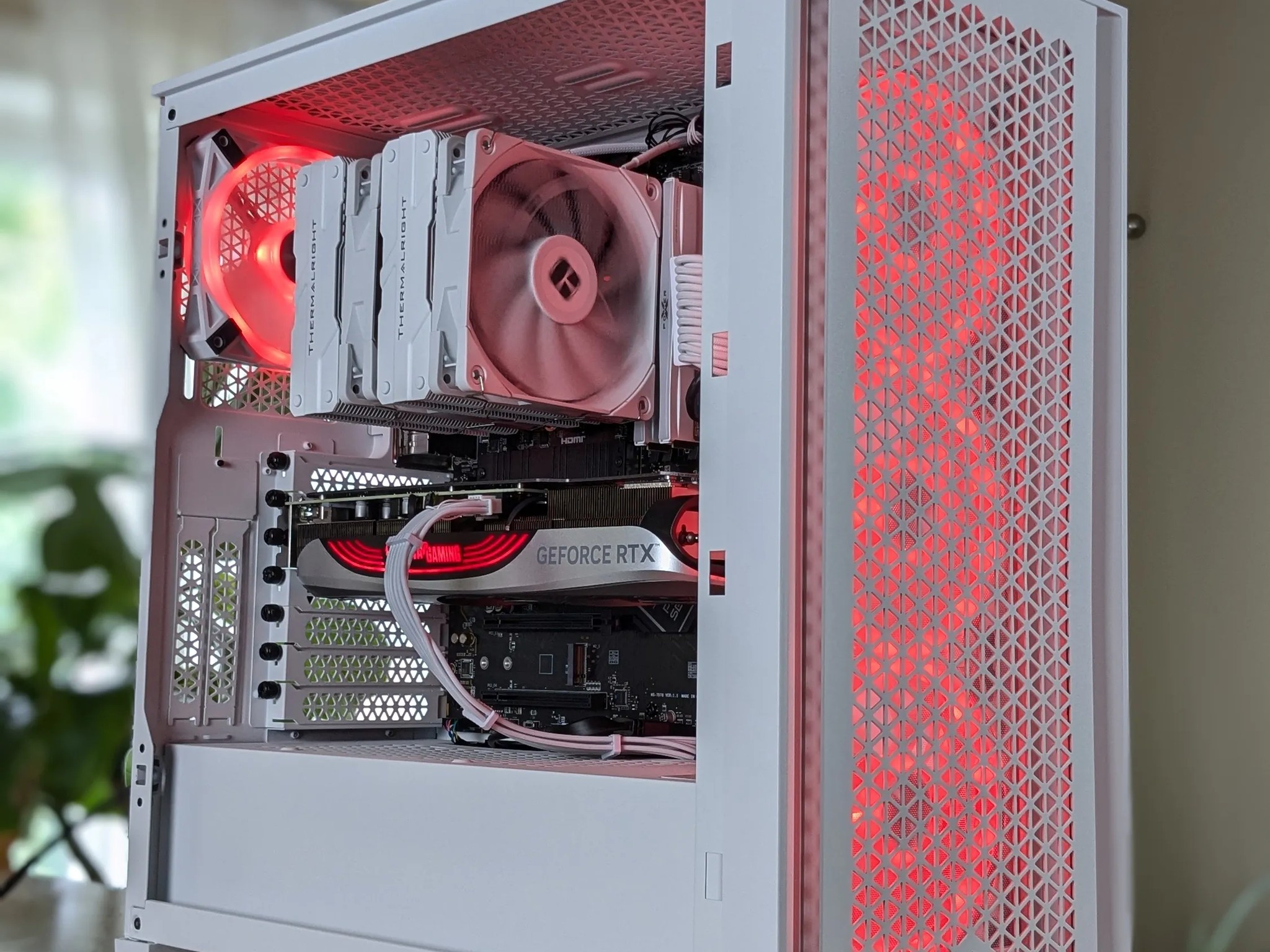 Mid Range Ryzen White Gaming PC - Ryzen 5 7500F - RTX 4070