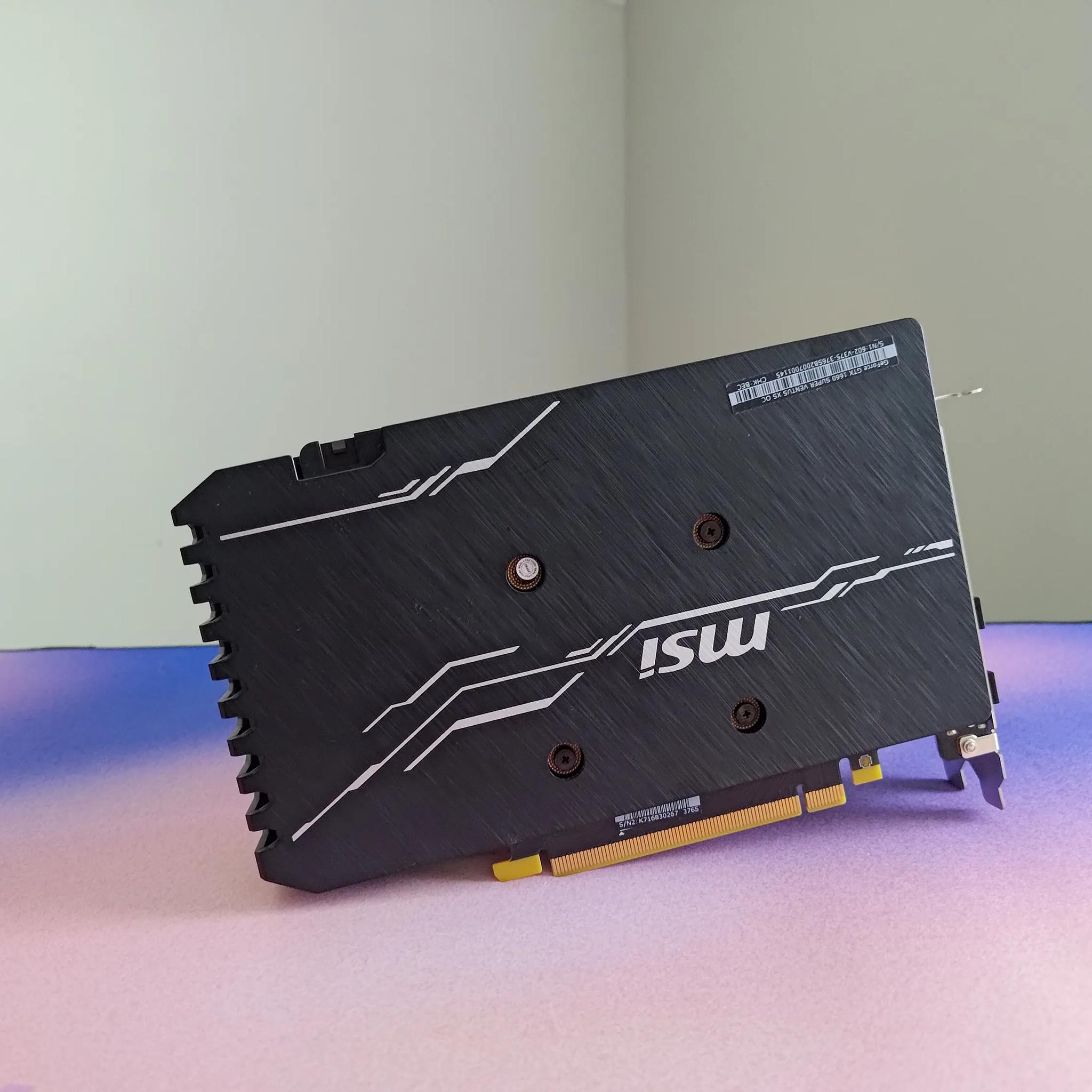 MSI GTX 1660 Super Ventus XS OC 6GB GDDR6 Graphics Card