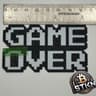 Retro 8 Bit GAME OVER Magnet