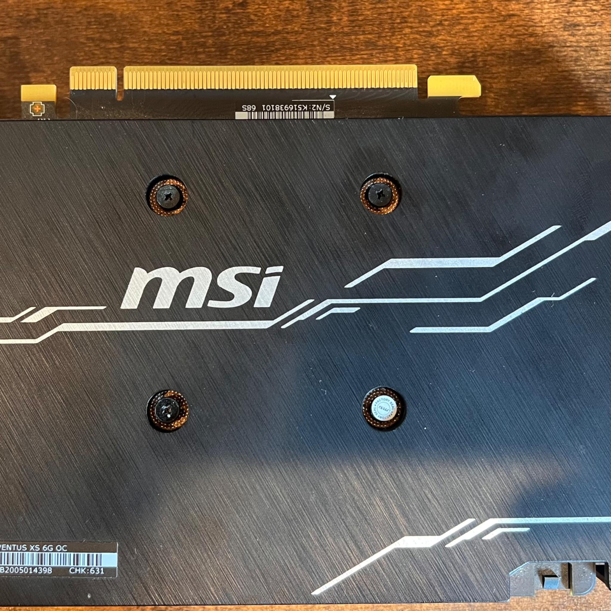 BRAND NEW GTX 1660 VENTUS XS 6G OC