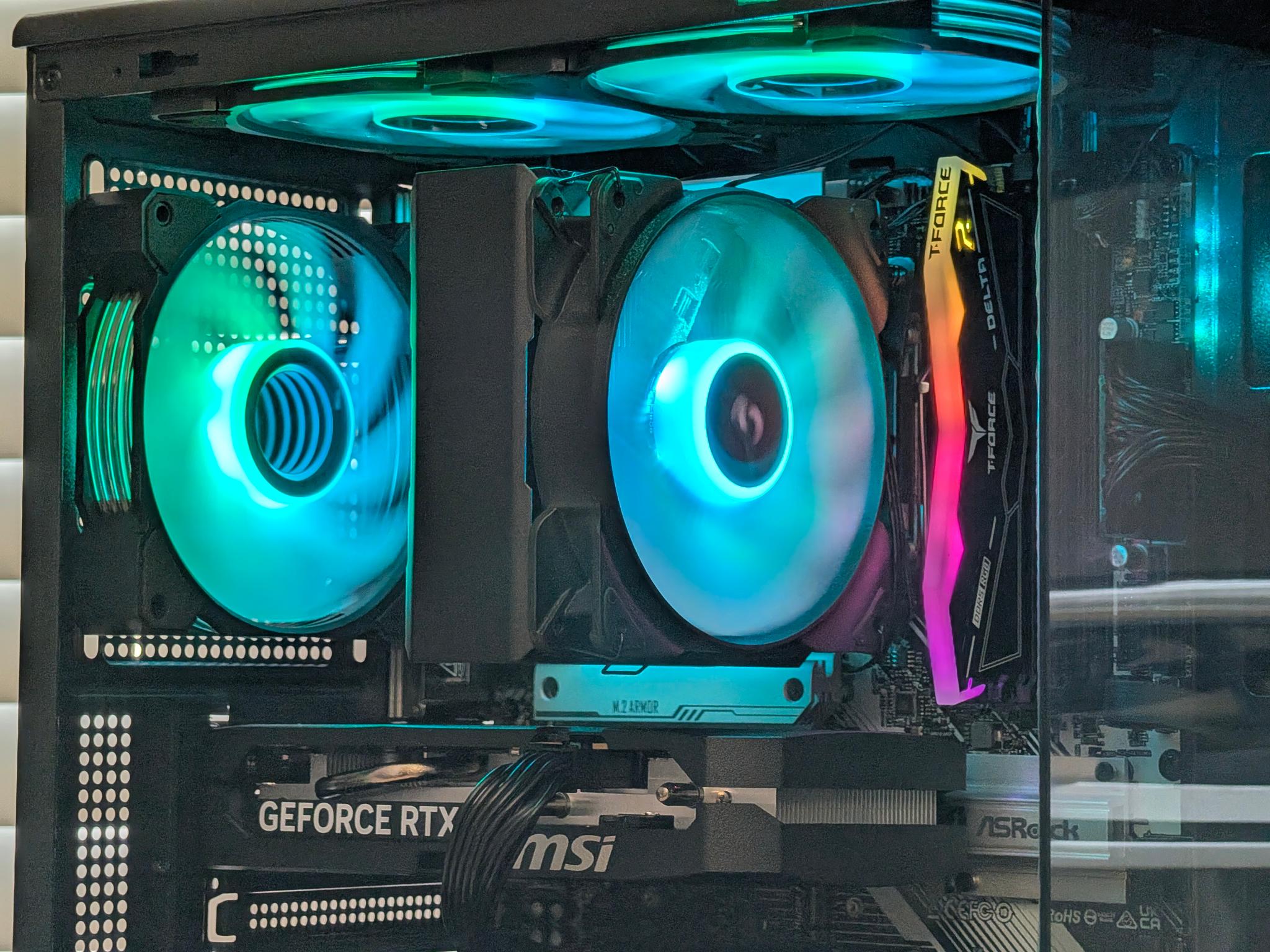 🌈🖤Ryzen 5 7600 | RTX 5060 | 1TB SSD | Gaming PC🖤🌈