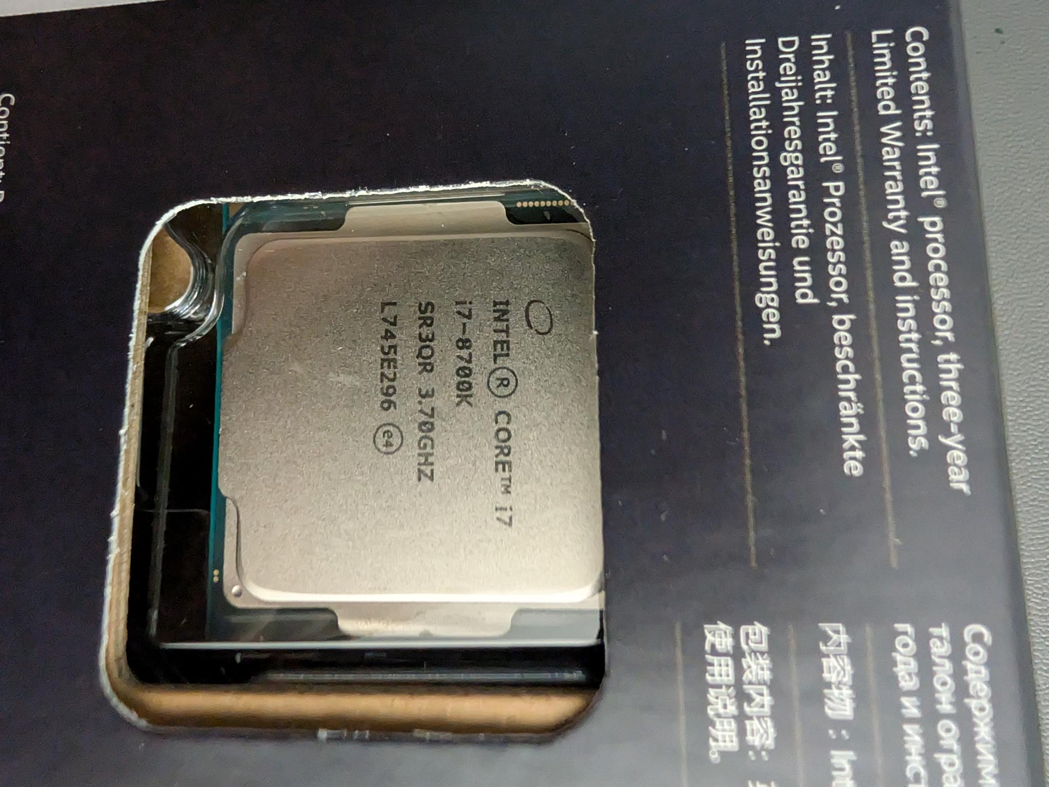 Intel Core i7-8700K