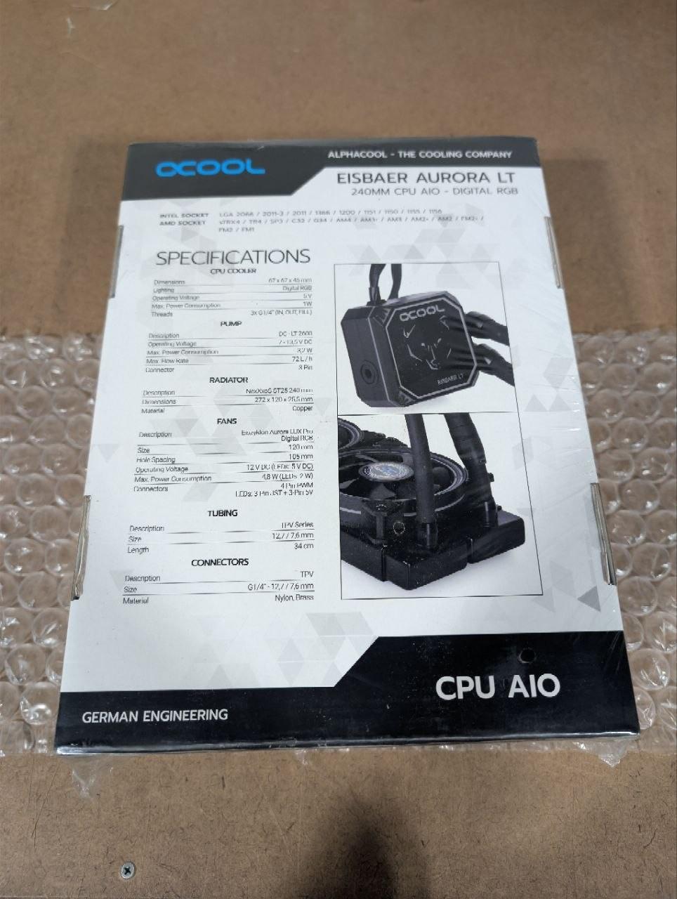 Alphacool Eisbaer Aurora LT 240mm AIO Digital RGB (11678)