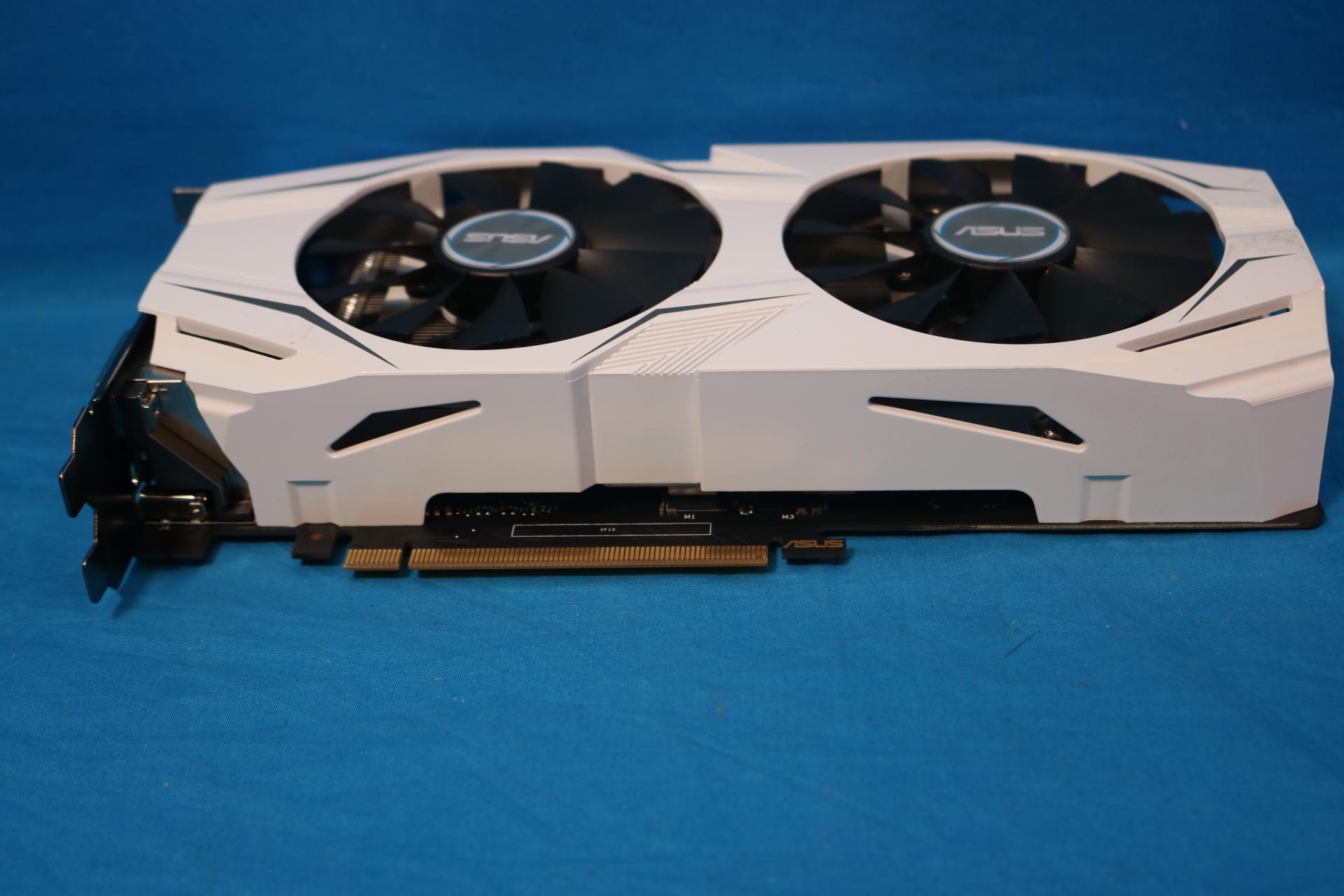 ASUS GeForce GTX 1060 Dual OC 6GB GDDR5 PCIe 3.0 x16 Desktop GPU DUAL-GTX1060-O6G