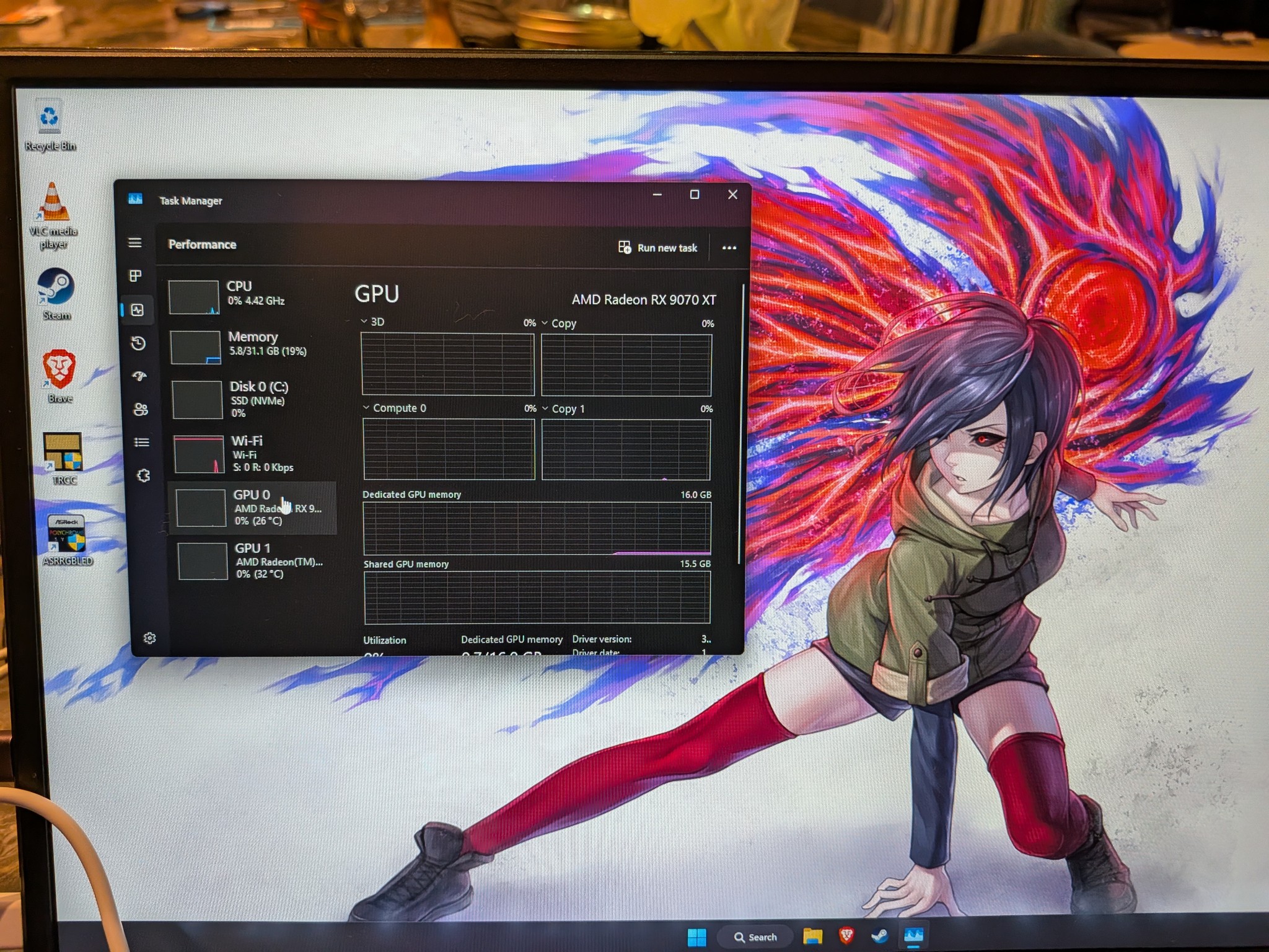 4K Ghoul - RX 9070 XT, Ryzen 5 9600X, 64 GB DDR5, 2 TB Gen 4 NVME, RGB, Liquid Cooled