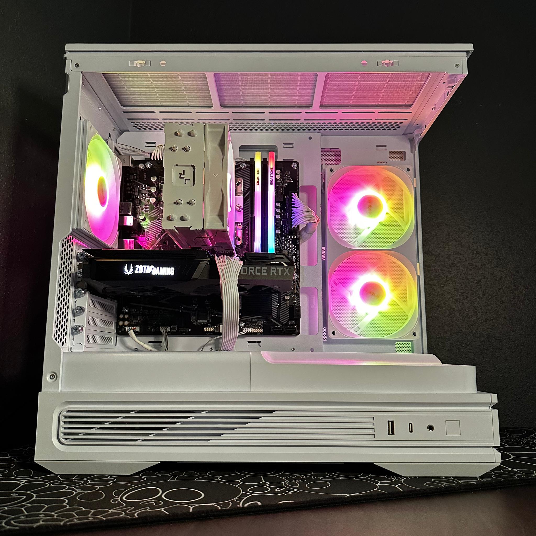 RTX 3070 Gaming PC | Ryzen 5 5600 | 32GB DDR4 | 1TB | RGB | WIFI | WHITE