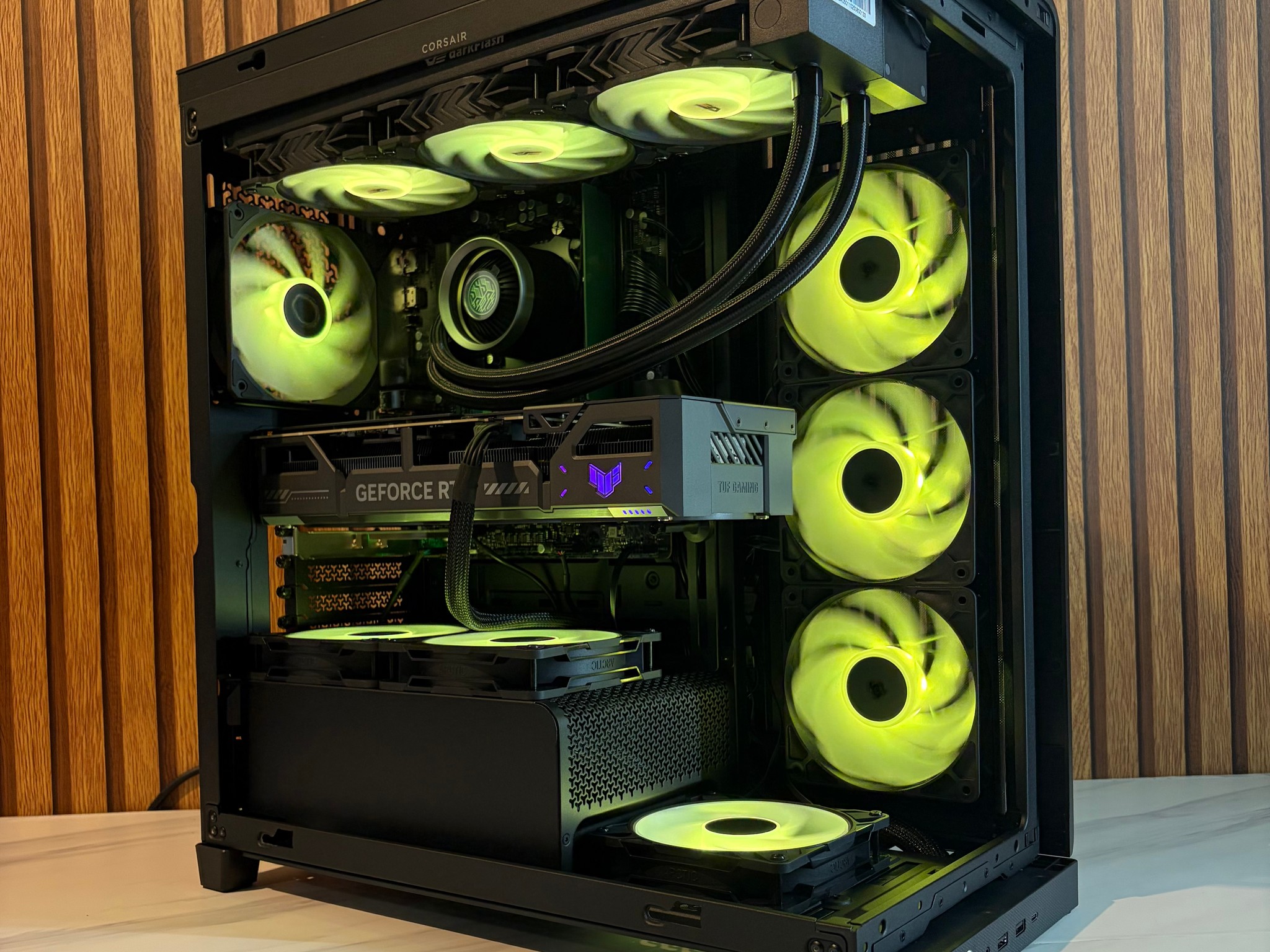 RTX 5070 | RYZEN 5 9600X | 16GB DDR5 | 750W PSU | 2TB NVME | 360MM AIO