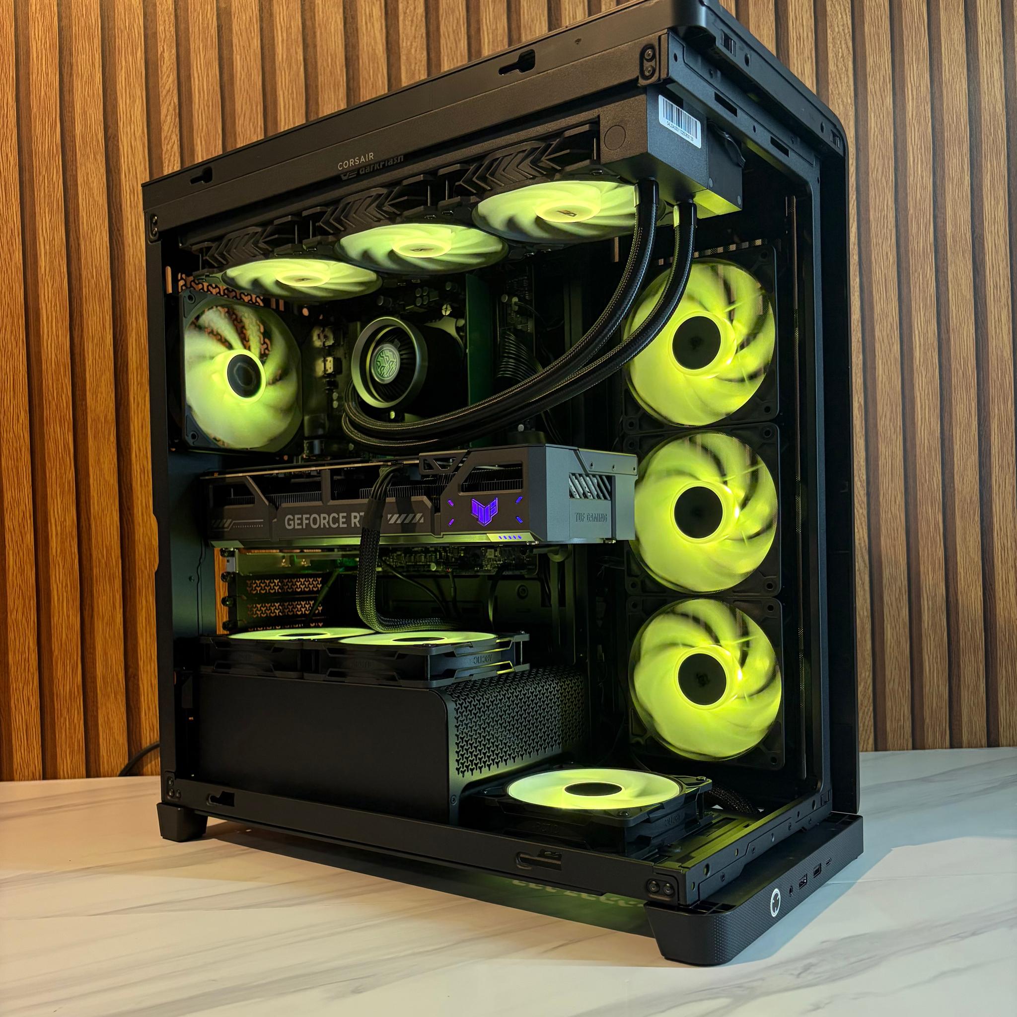 RTX 5070 | RYZEN 5 9600X | 16GB DDR5 | 750W PSU | 2TB NVME | 360MM AIO