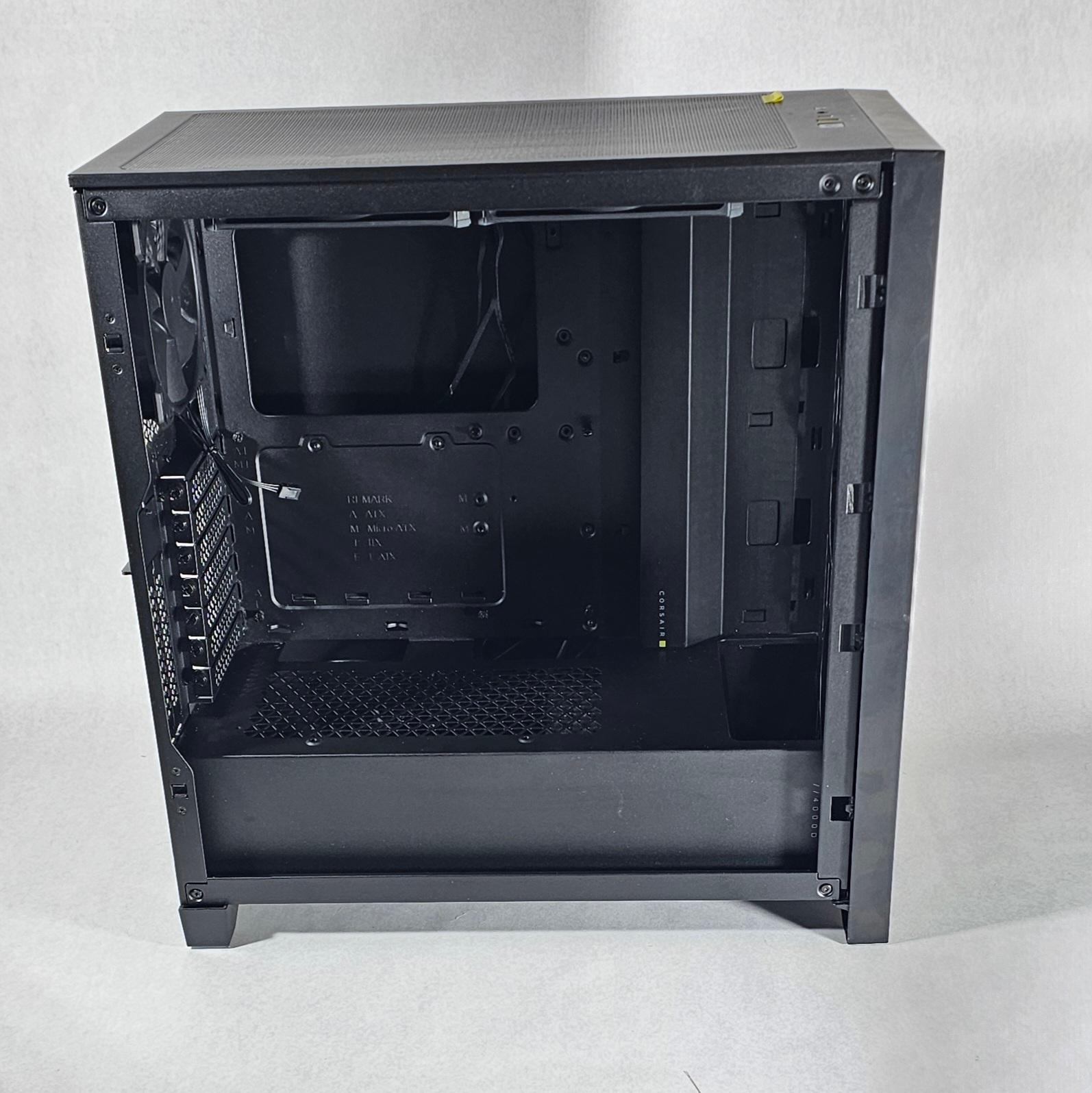 Corsair PC Case with Tempered Glass and Front Mesh