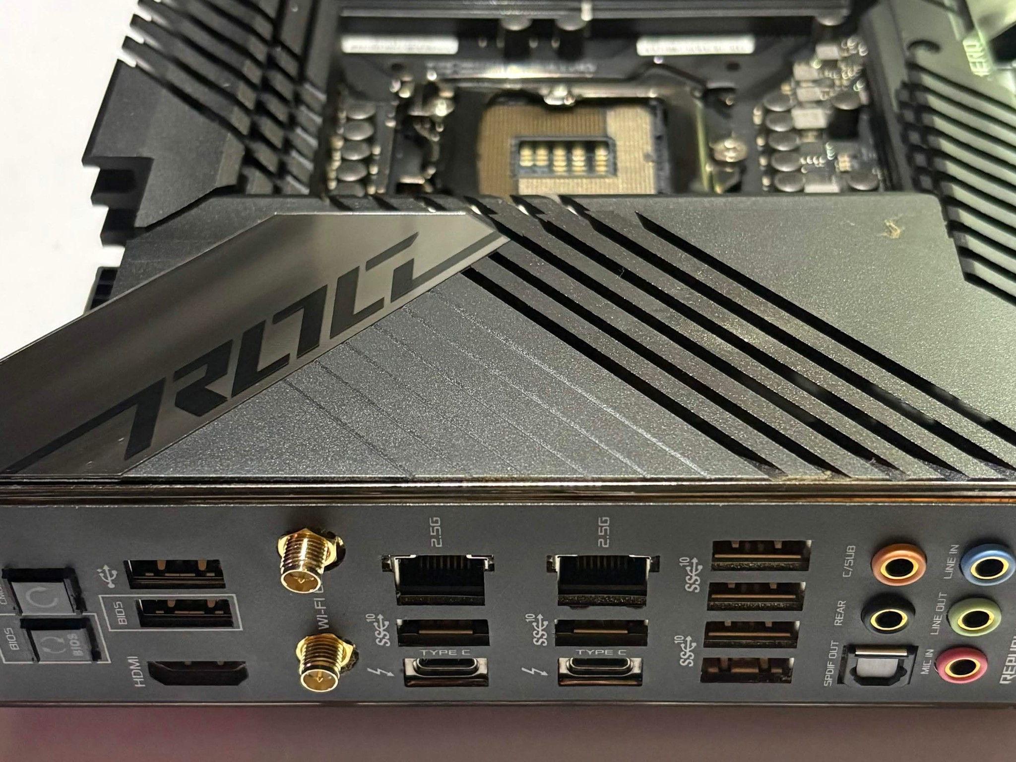 ASUS ROG Maximus XIII Hero Z590 LGA1200 ATX Motherboard | WiFi 6E | Tested Working