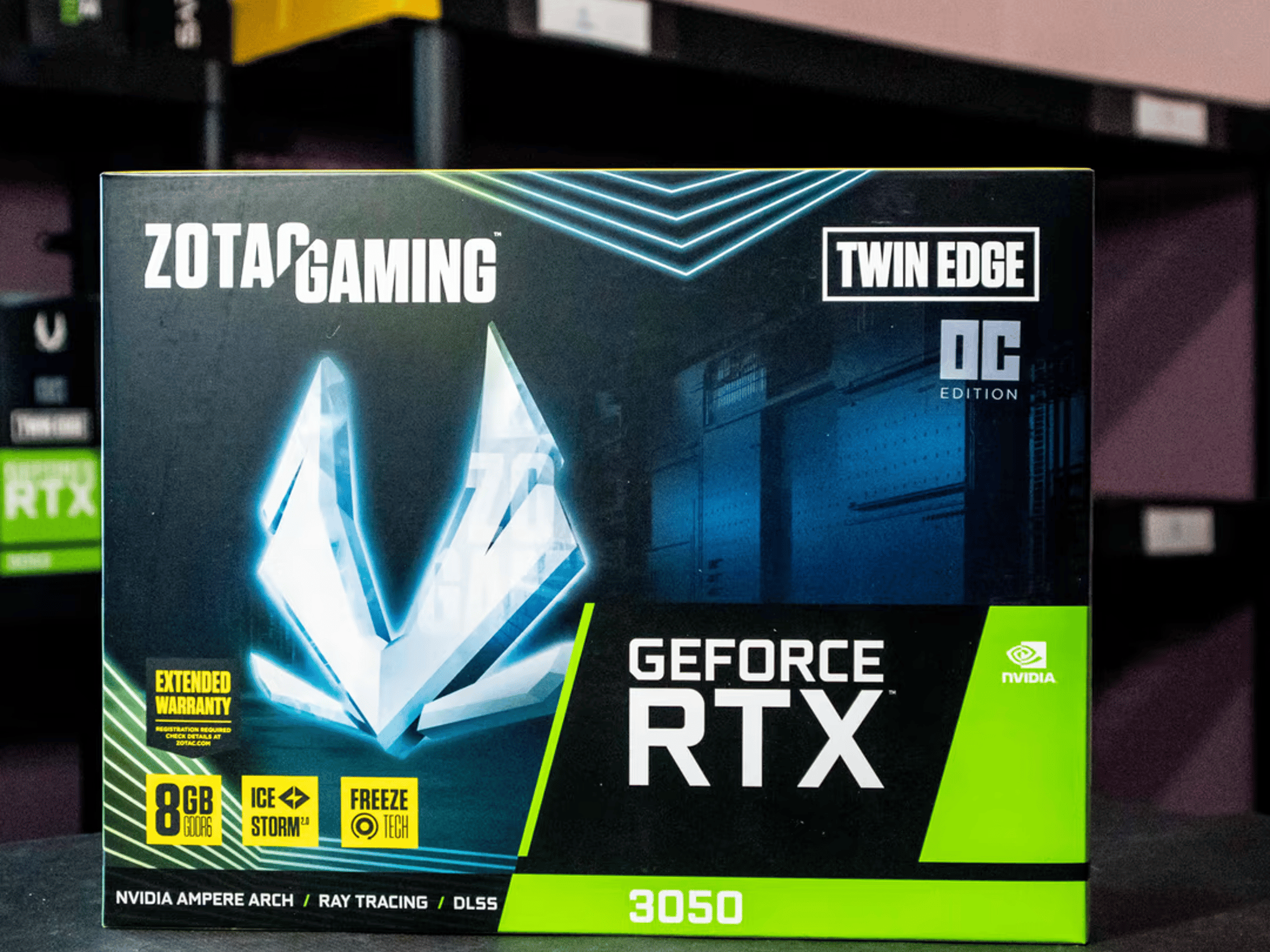 BNIB ZOTAC RTX 3050 Twin Edge OC