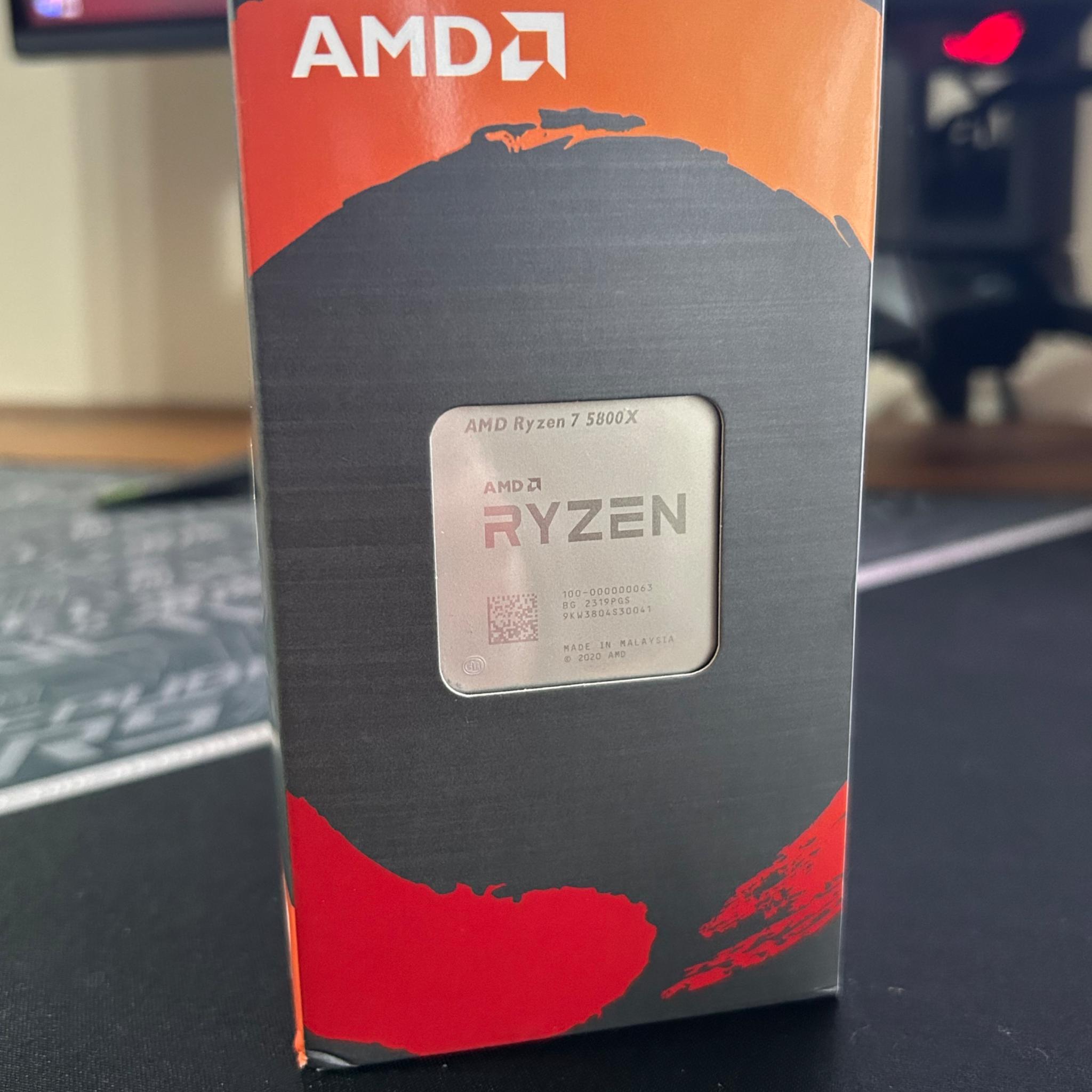 AMD ryzen 7 5800X
