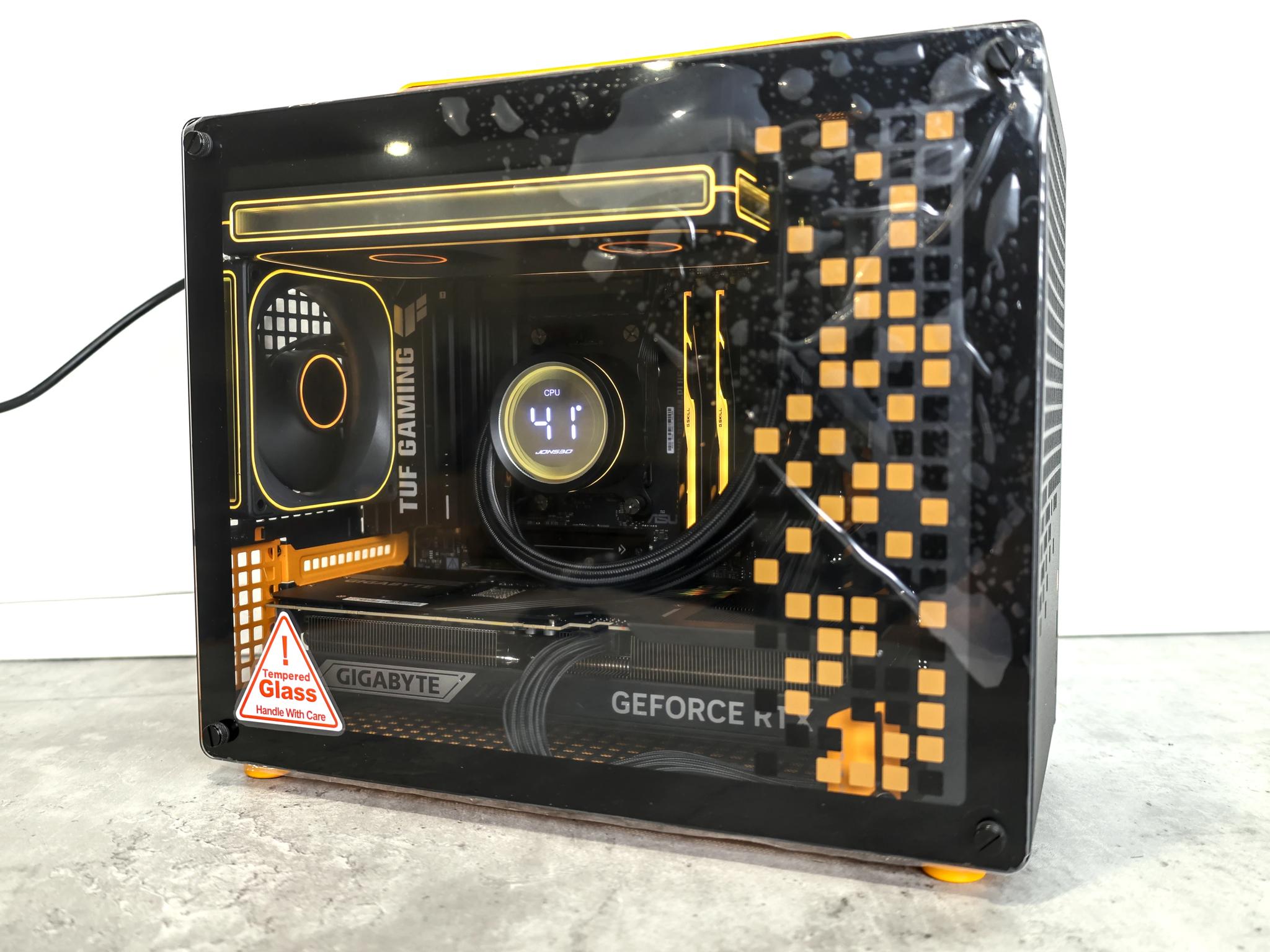 I Feel Orange - Compact 20L 9850X3D+ 5080 Build