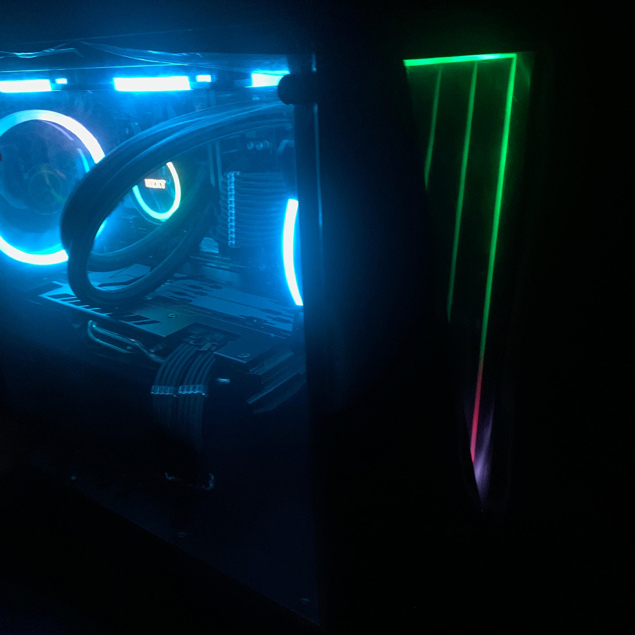 (Liquid-Cooled)Intel 9th Gen|RX 5700XT 8GB|1TB SSD|16GB DDR4 RAM|Windows 11 Pro
