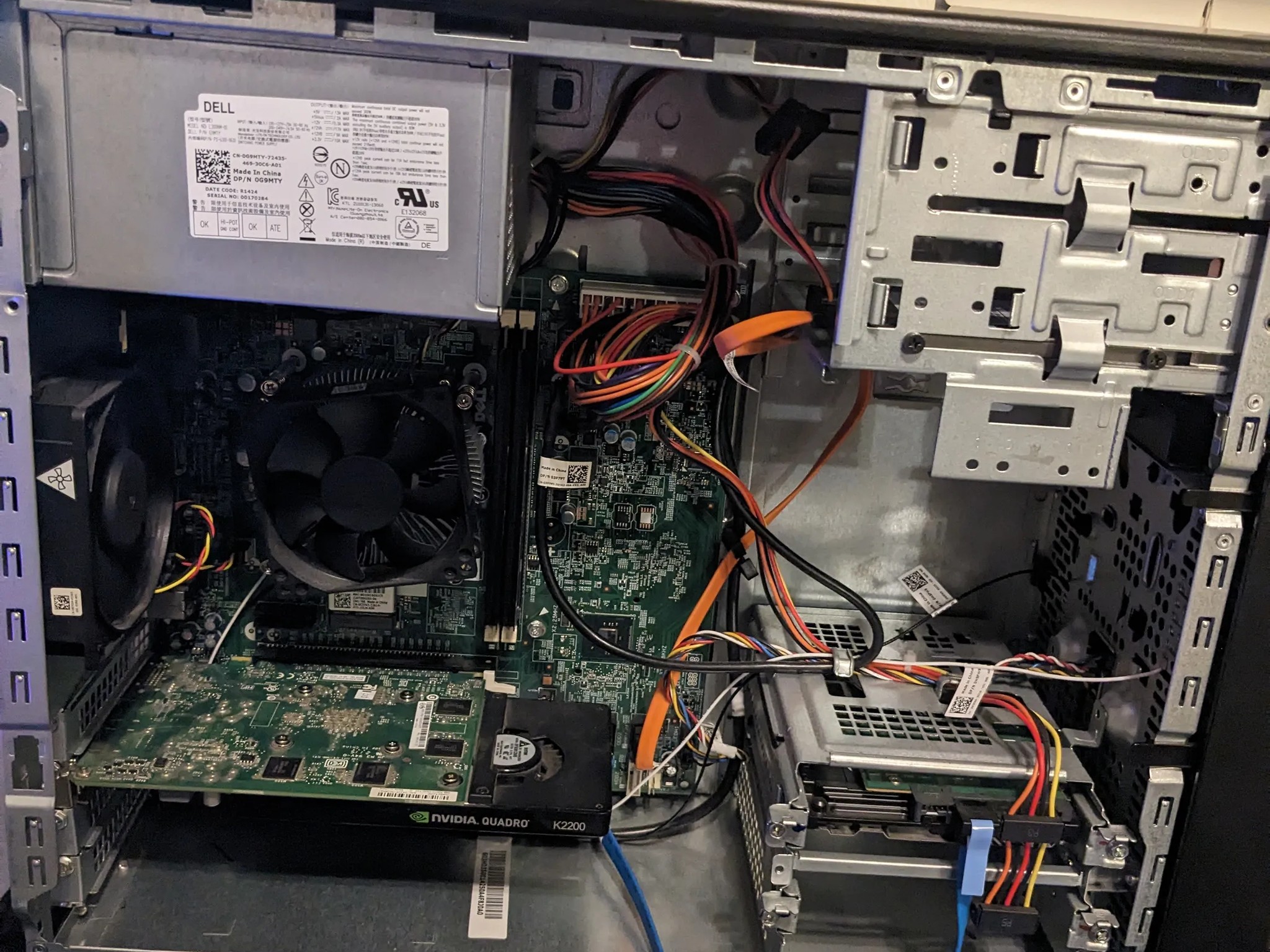 FREE SHIP|| "Cosmetically Challenged"||i5-4670, 16GB RAM, K2200 4GB, 480GB SSD, 1TB HDD, WiFi, Win10