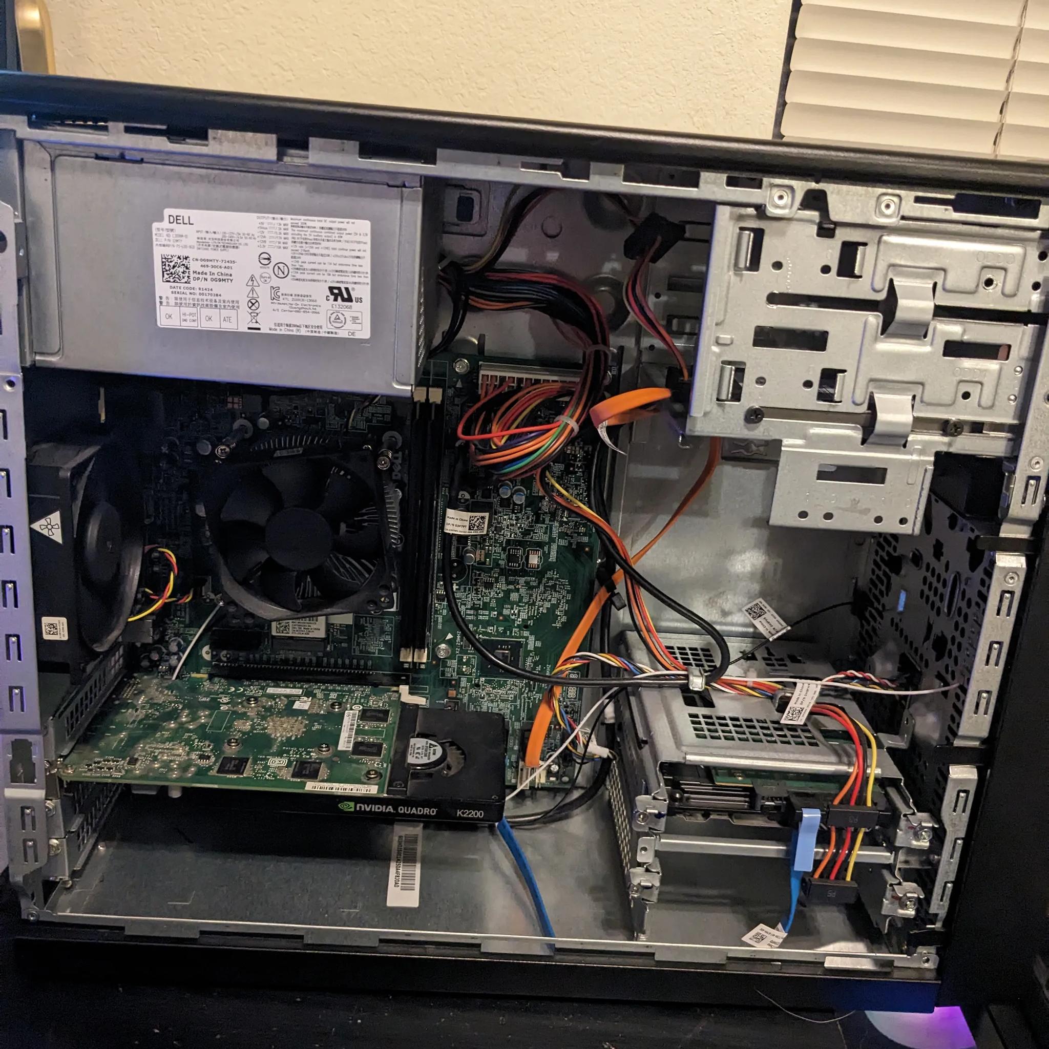 FREE SHIP|| "Cosmetically Challenged"||i5-4670, 16GB RAM, K2200 4GB, 480GB SSD, 1TB HDD, WiFi, Win10