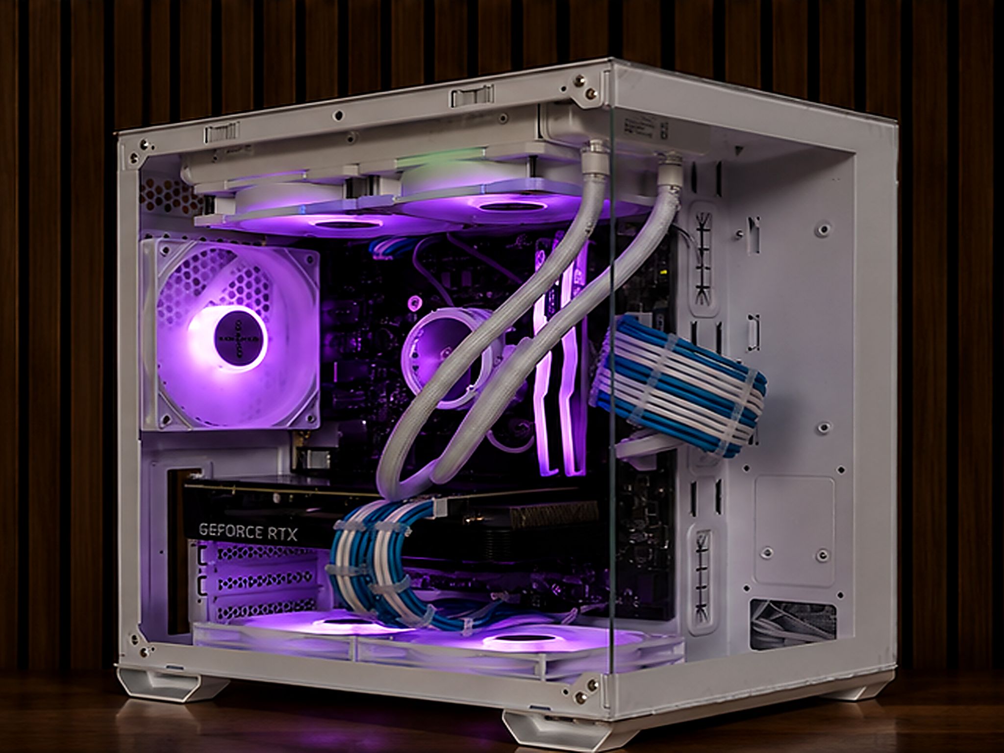 White gaming Pc | RTX 3060TI 8GB | 12600K | DDR4/5 |32GB RAM | 1TB | Windows 11 |