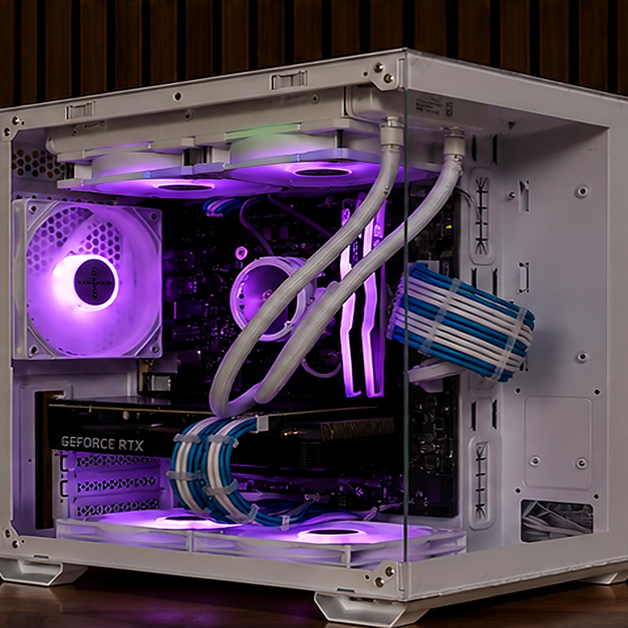 White gaming Pc | RTX 3060TI 8GB | 12600K | DDR4/5 |32GB RAM | 1TB | Windows 11 |