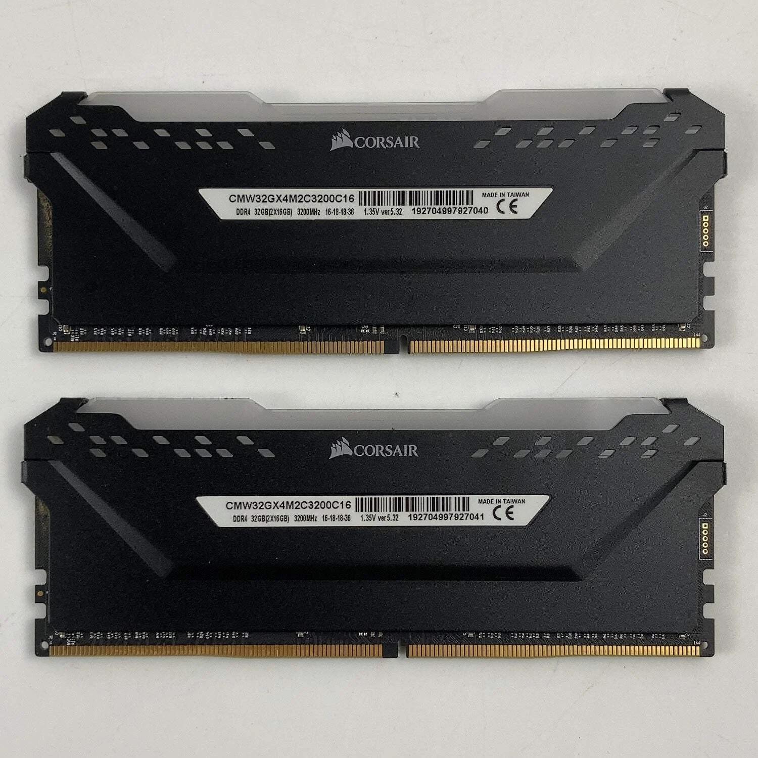 Corsair Vengeance RGB Pro 32GB (2x16GB) DDR4 3200MHz C16 - Black