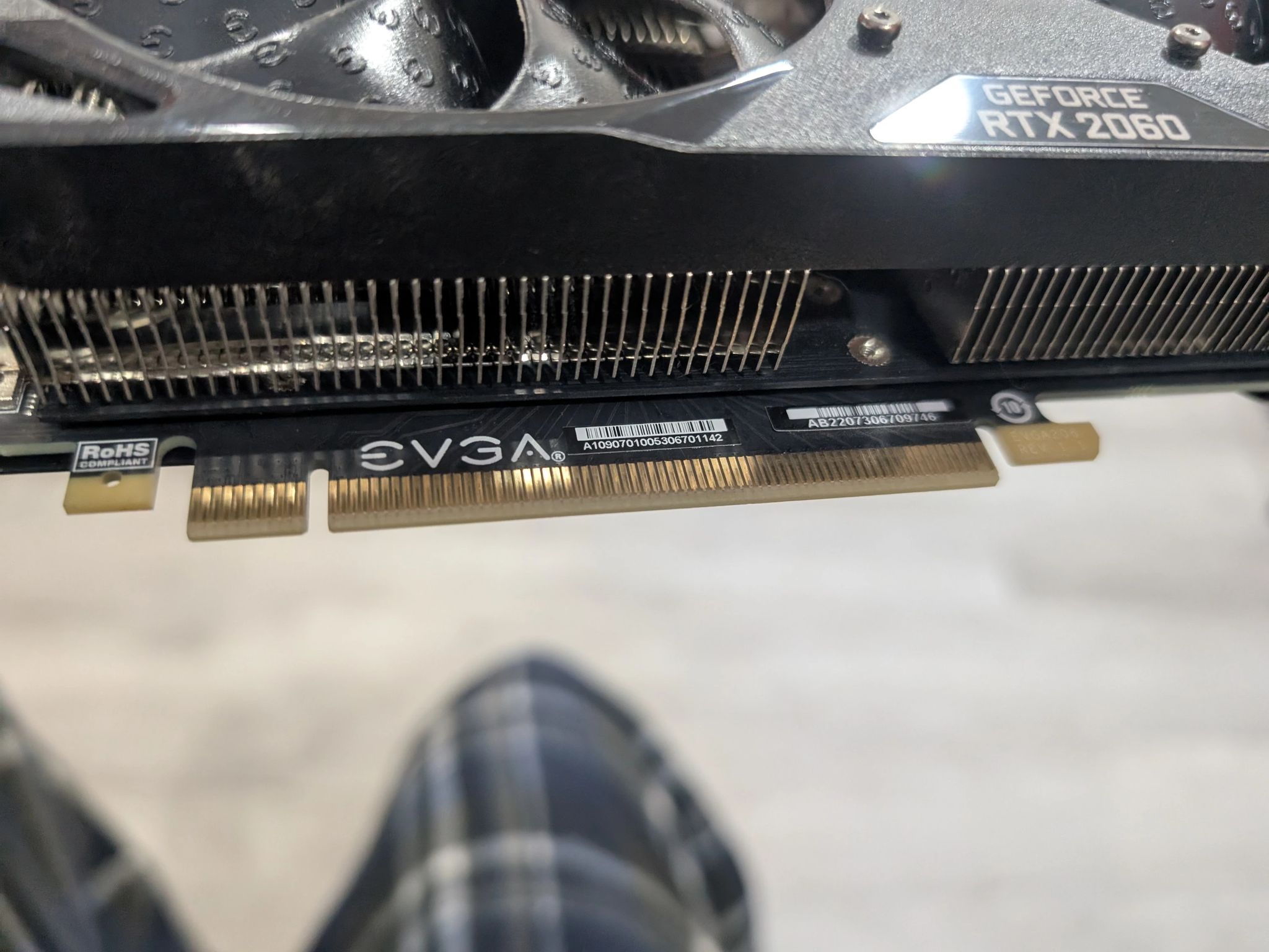 EVGA 2060 Super, 8GB, 256bit bus, 1x8pin connector